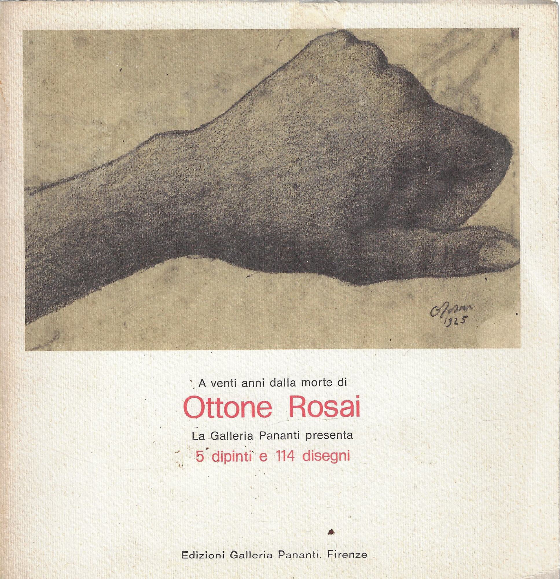 A venti anni dalla morte di Ottone Rosai la Galleria …