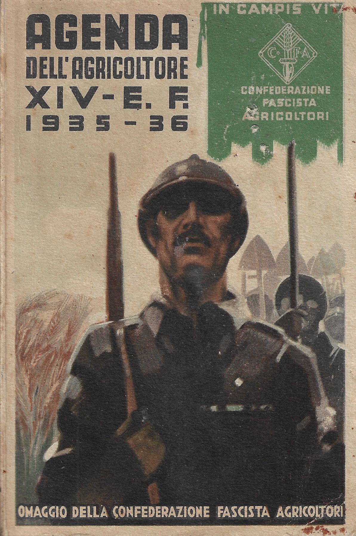Agenda dell'agricoltore, XIV - E. F. , 1935 - 1936