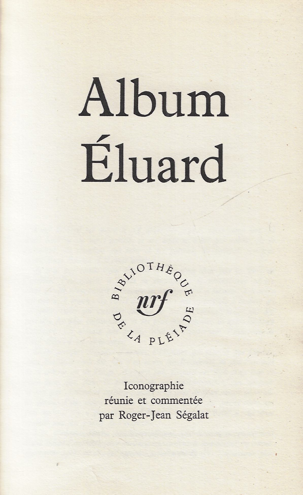 Album Eluard