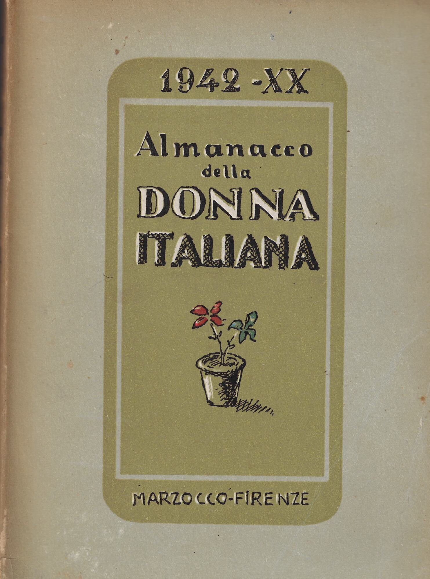 Almanacco della donna italiana 1942 - XX