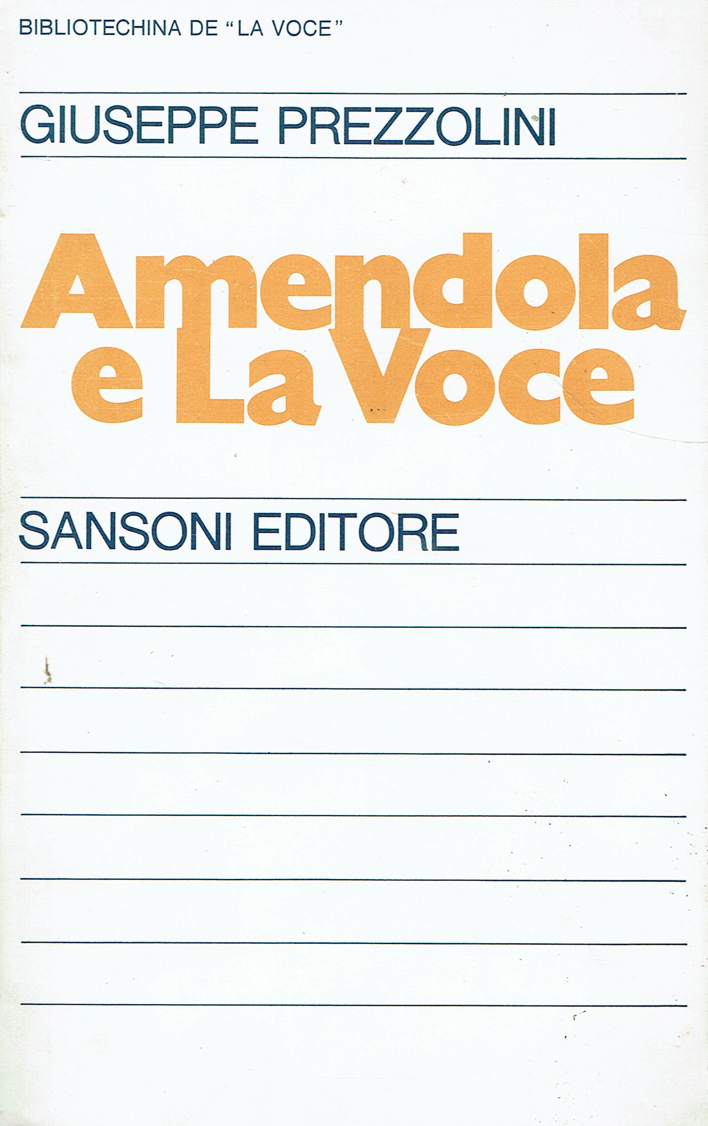 Amendola e La voce