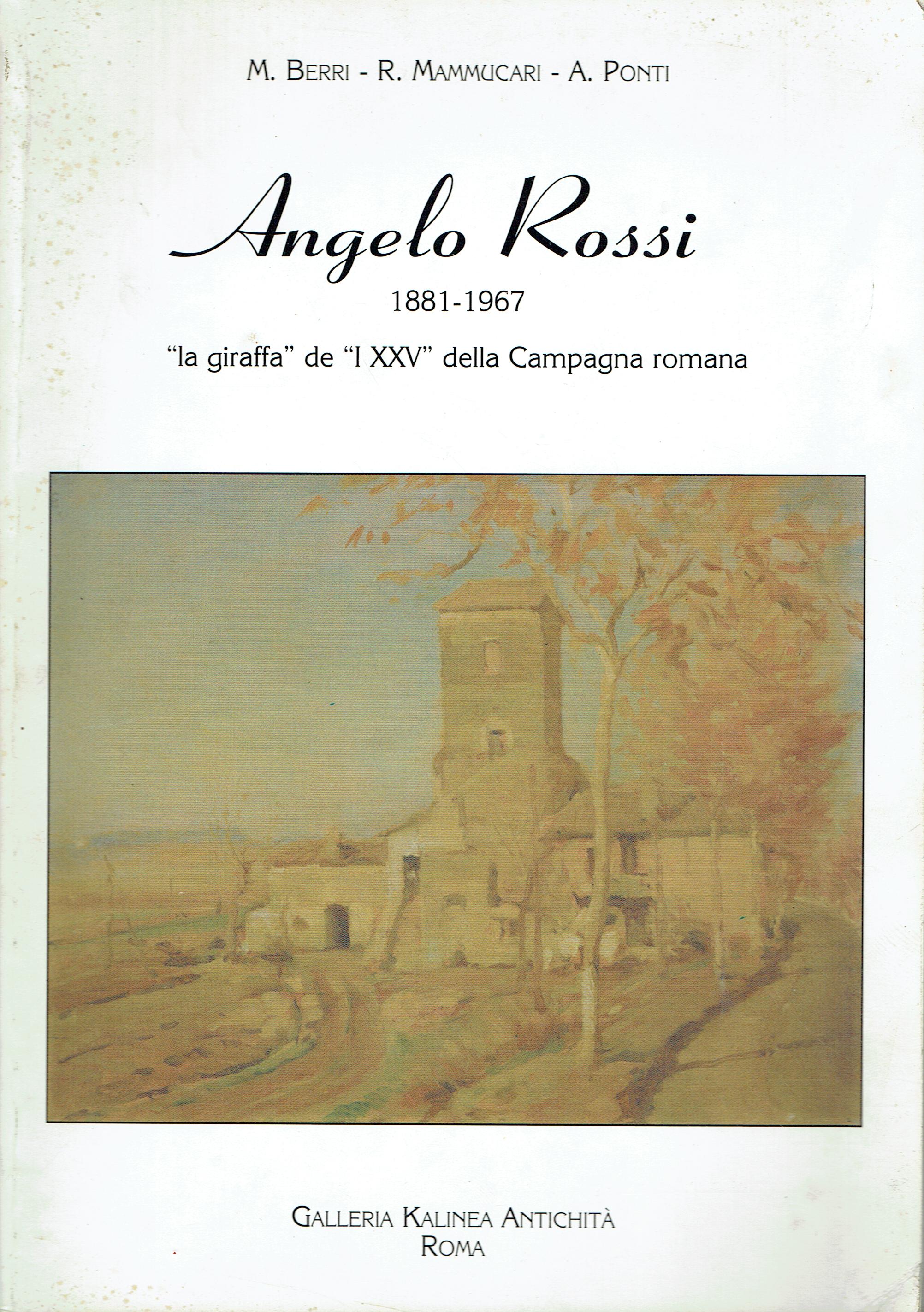 Angelo Rossi, 1881-1967 : la giraffa de I 25. della …