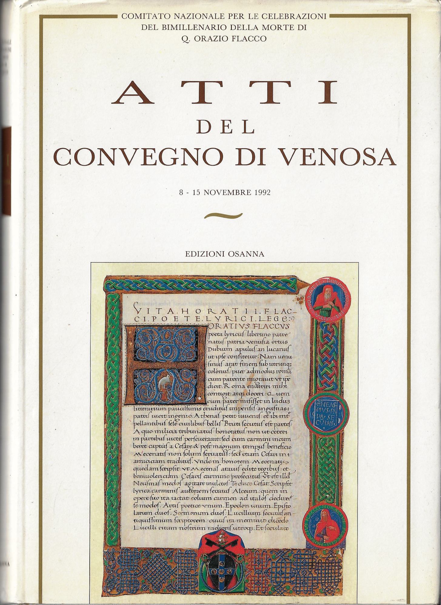 Atti del convegno di Venosa : 8 - 15 novembre …