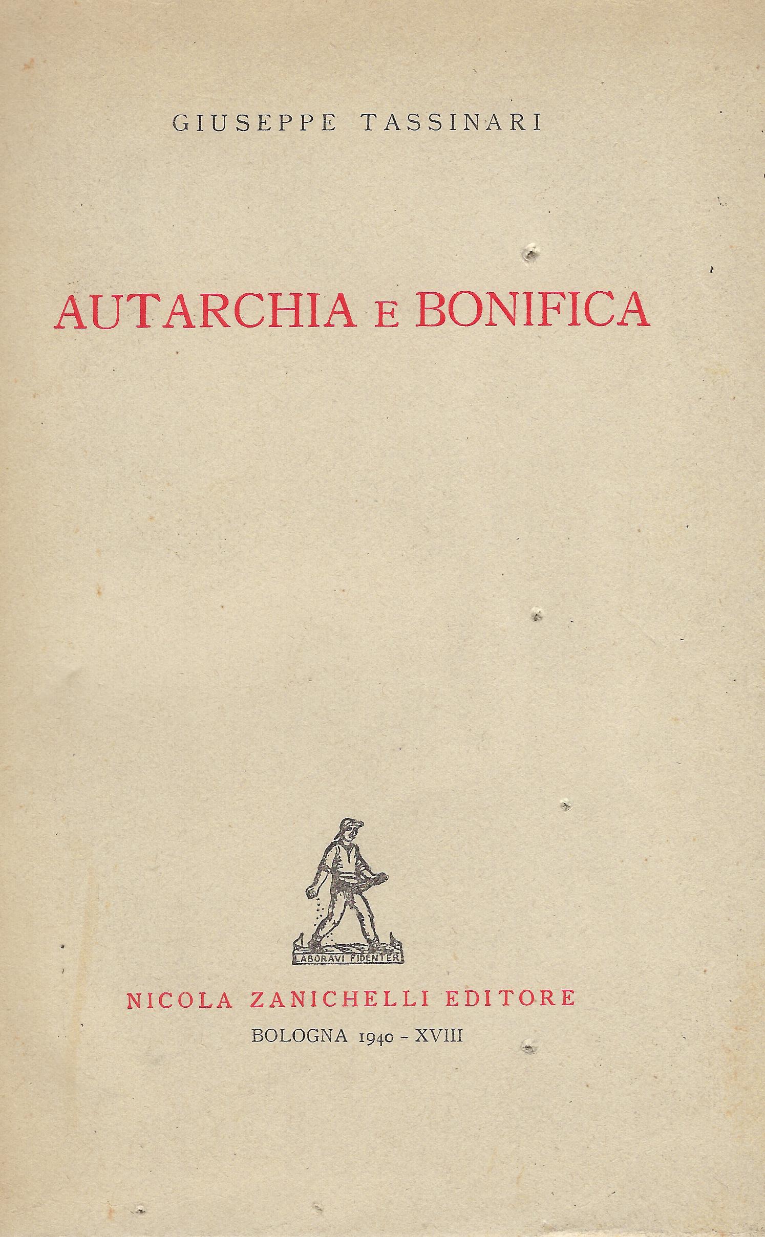 Autarchia e bonifica