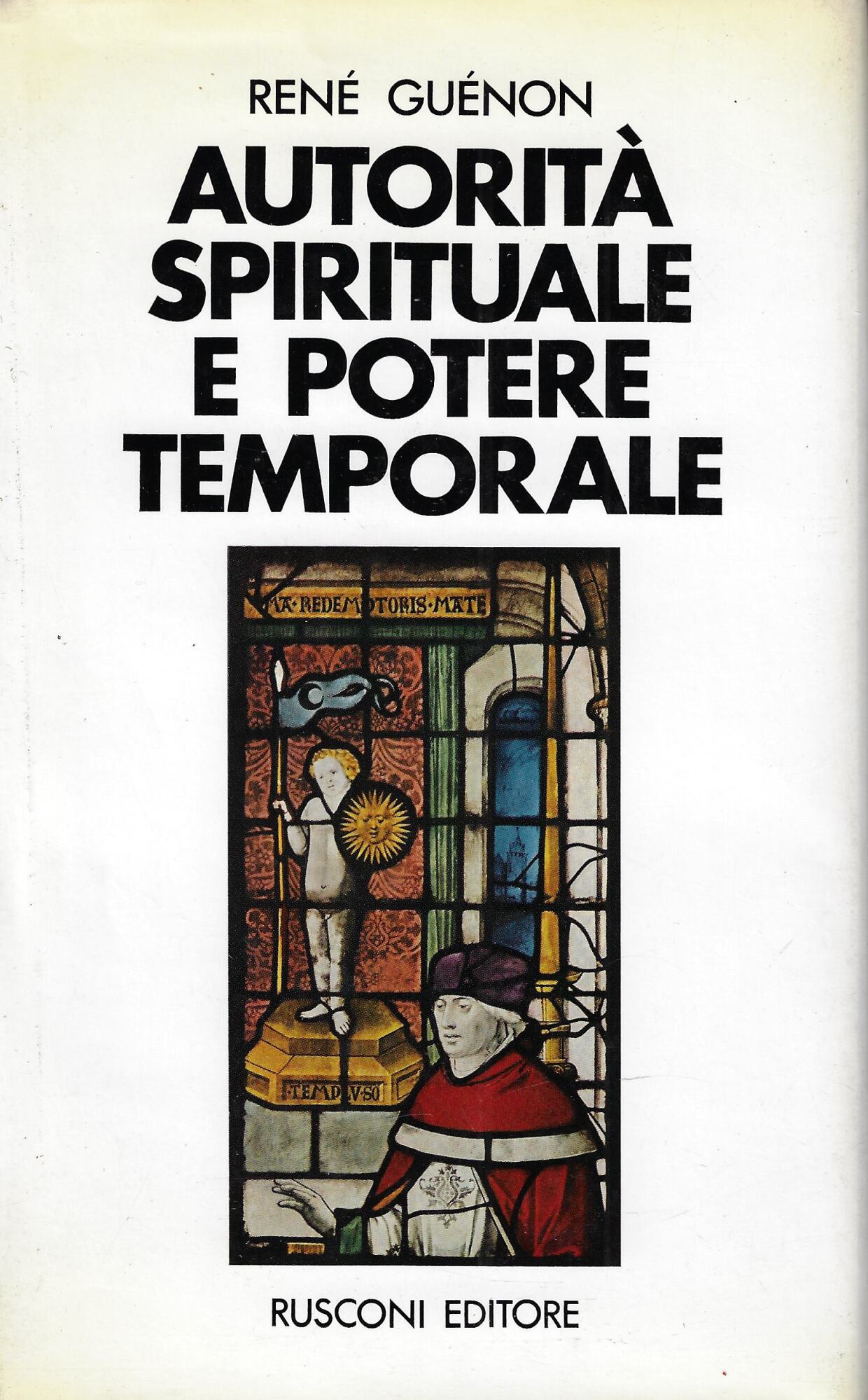 Autorità spirituale e potere temporale