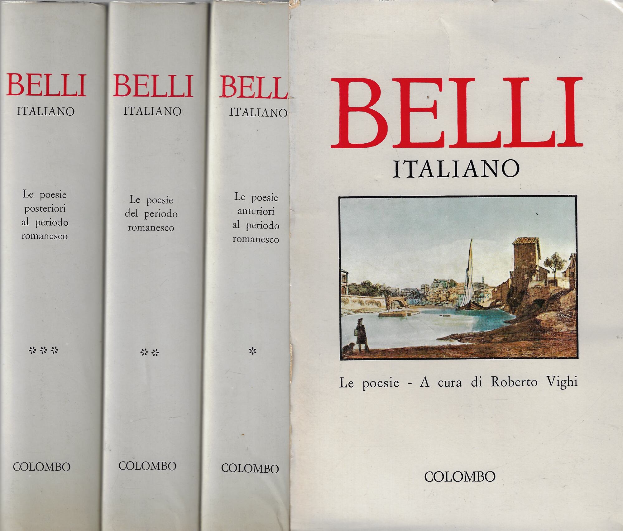 Belli italiano (tre volumi)