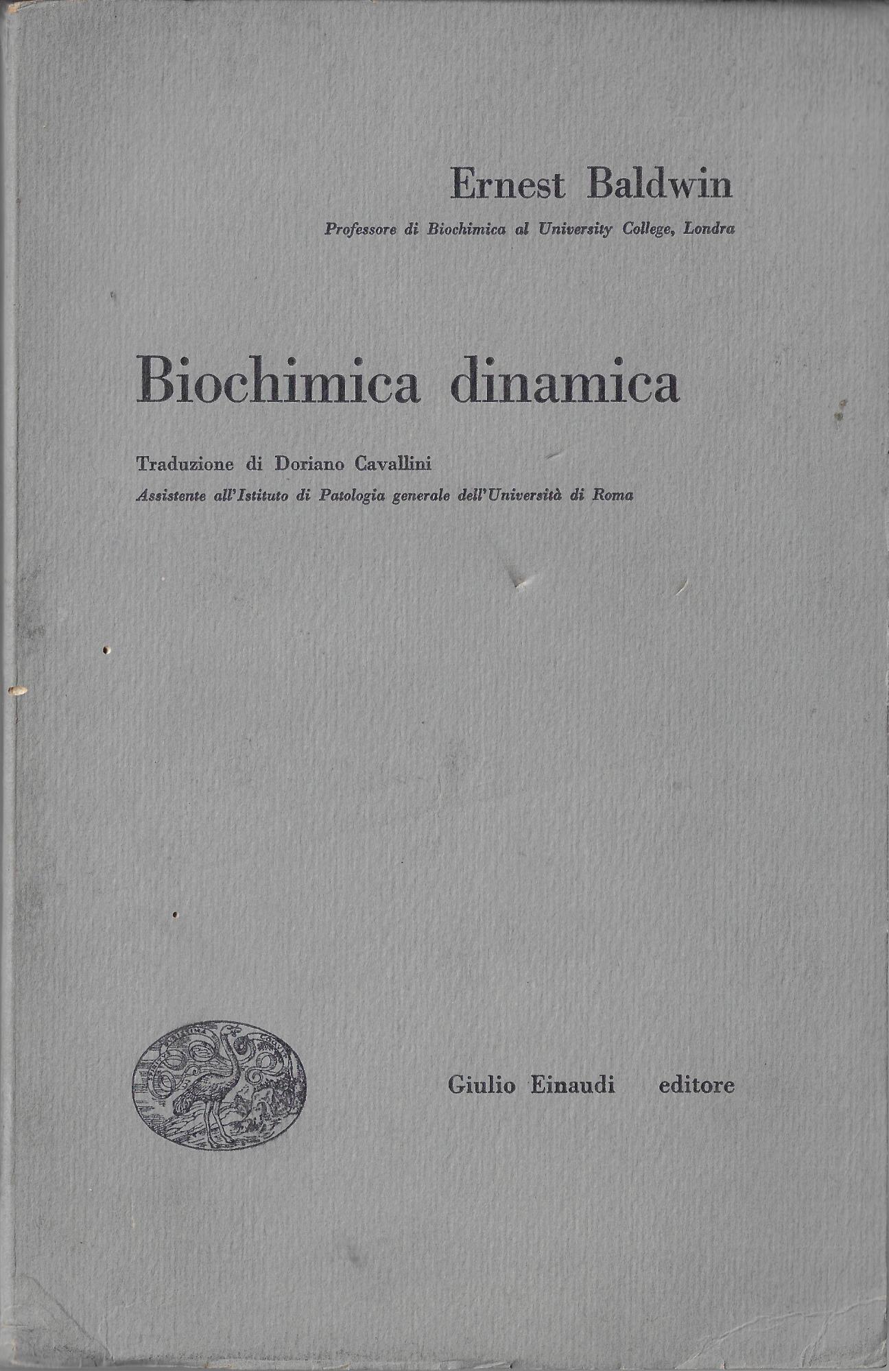 Biochimica dinamica