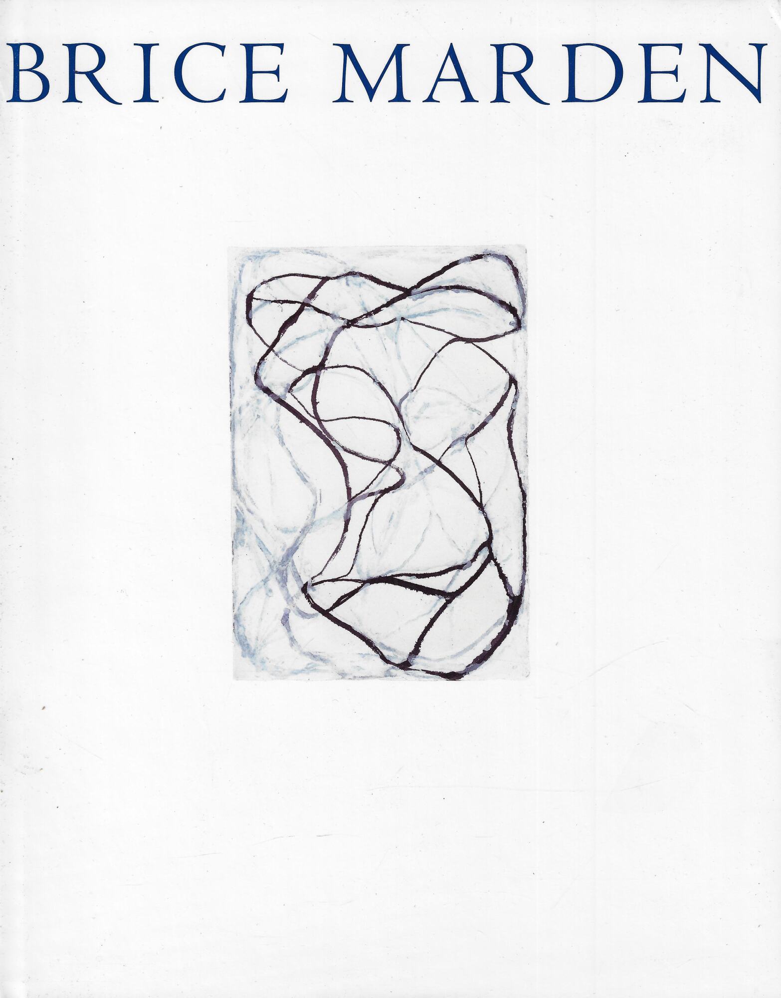 Brice Marden: Painting and Drawings