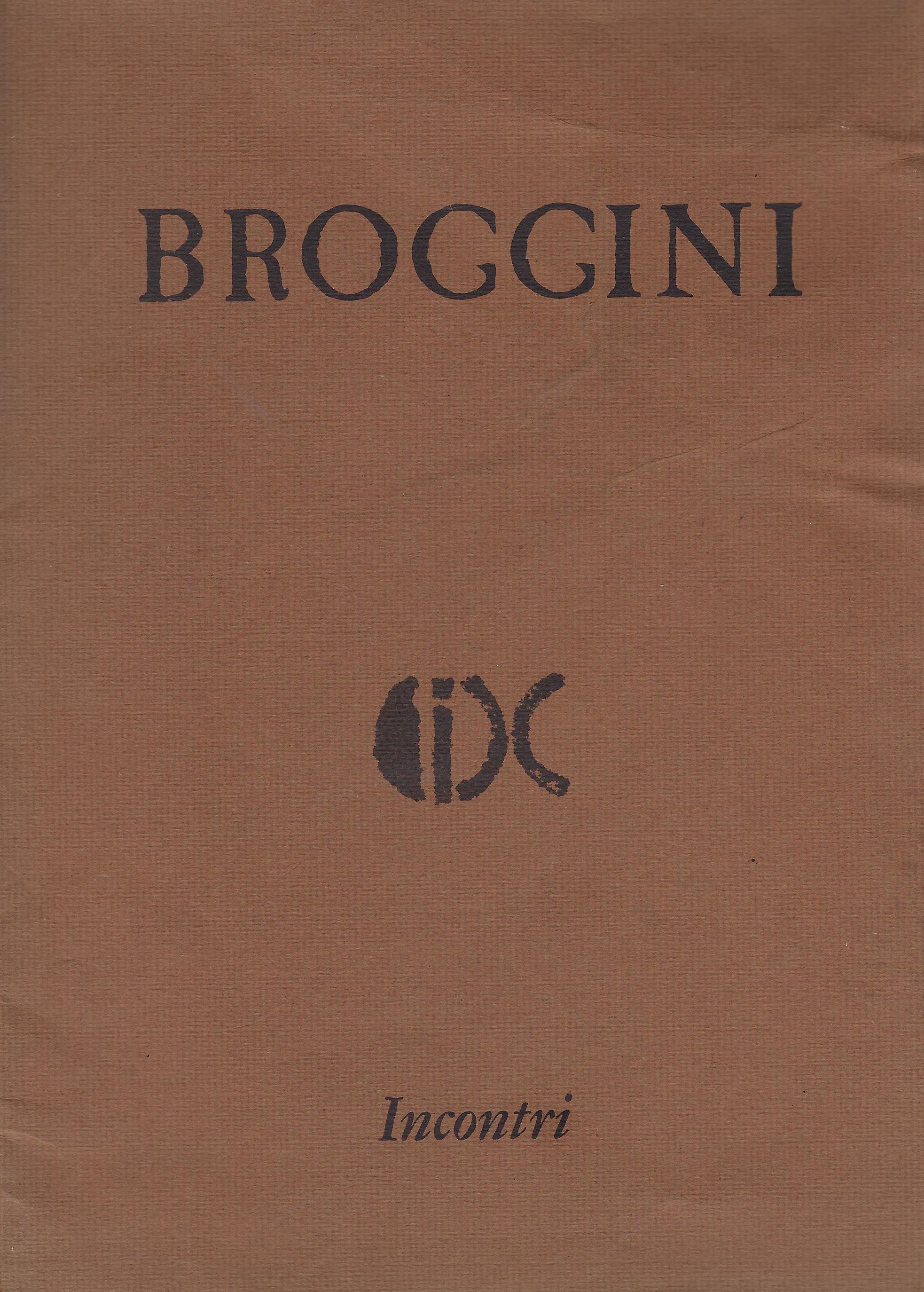 Broggini : disegni e acquarelli