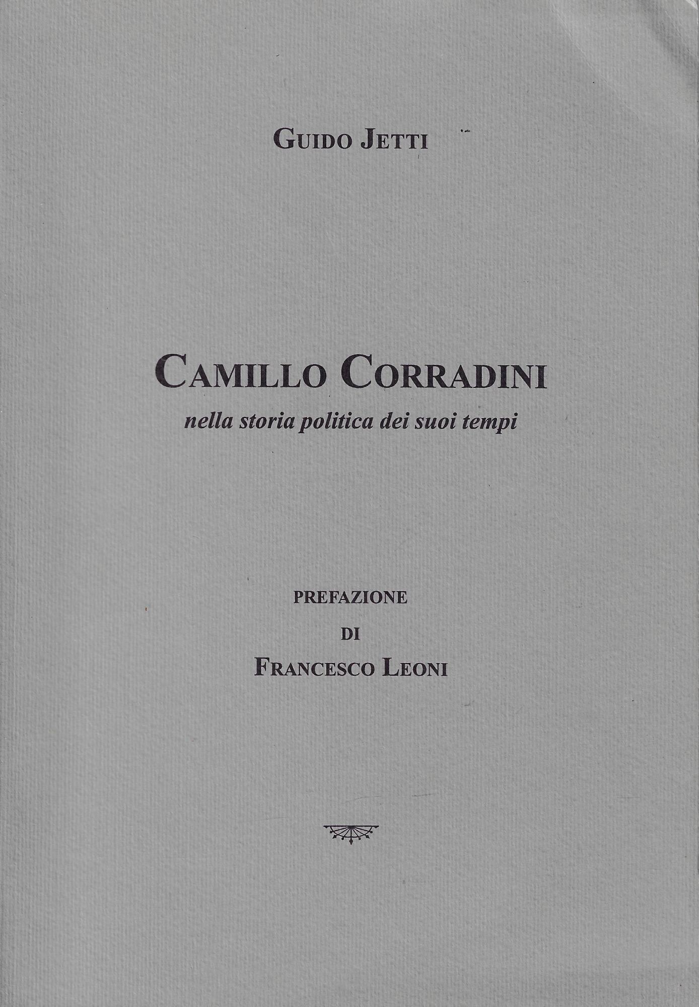 Camillo Corradini nella storia politica dei suoi tempi