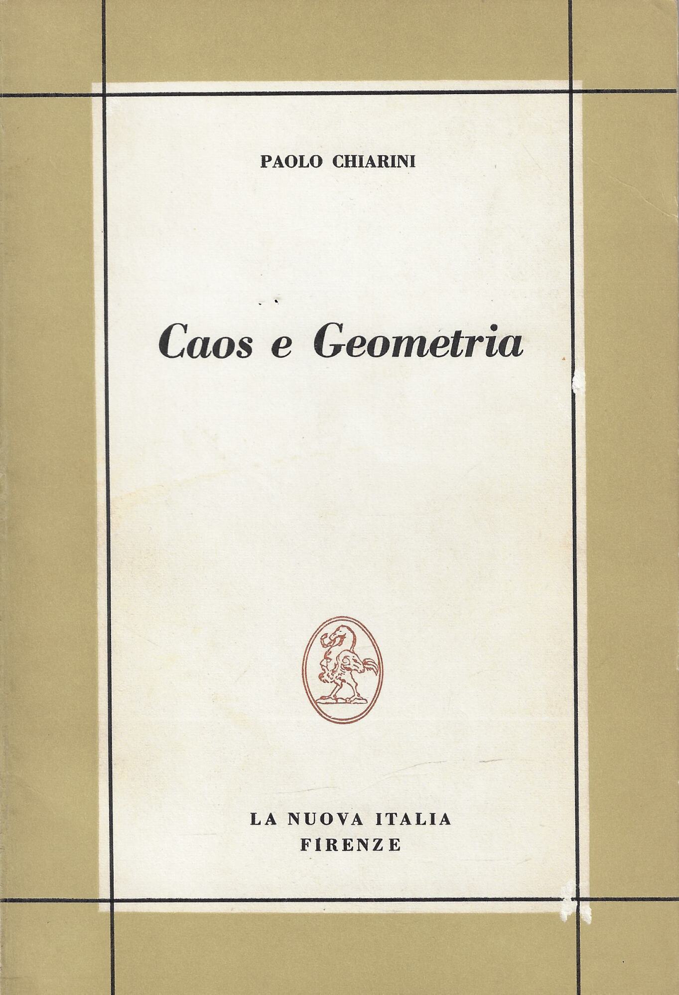 Caos e geometria : per un regesto delle poetiche espressioniste