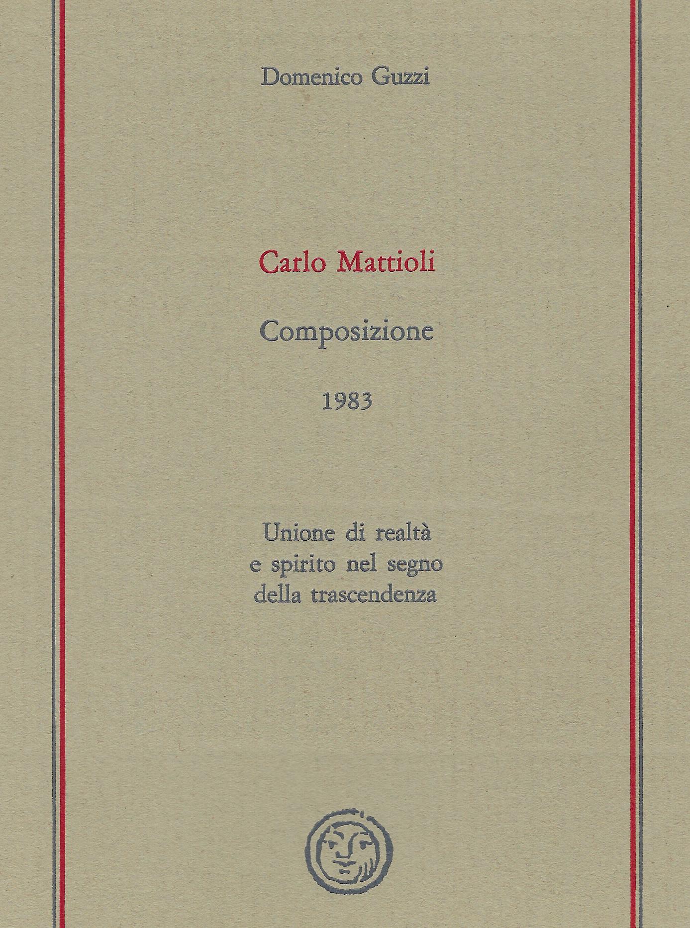Carlo Mattioli : Composizione (1983),unione di realtà e spirito nel …