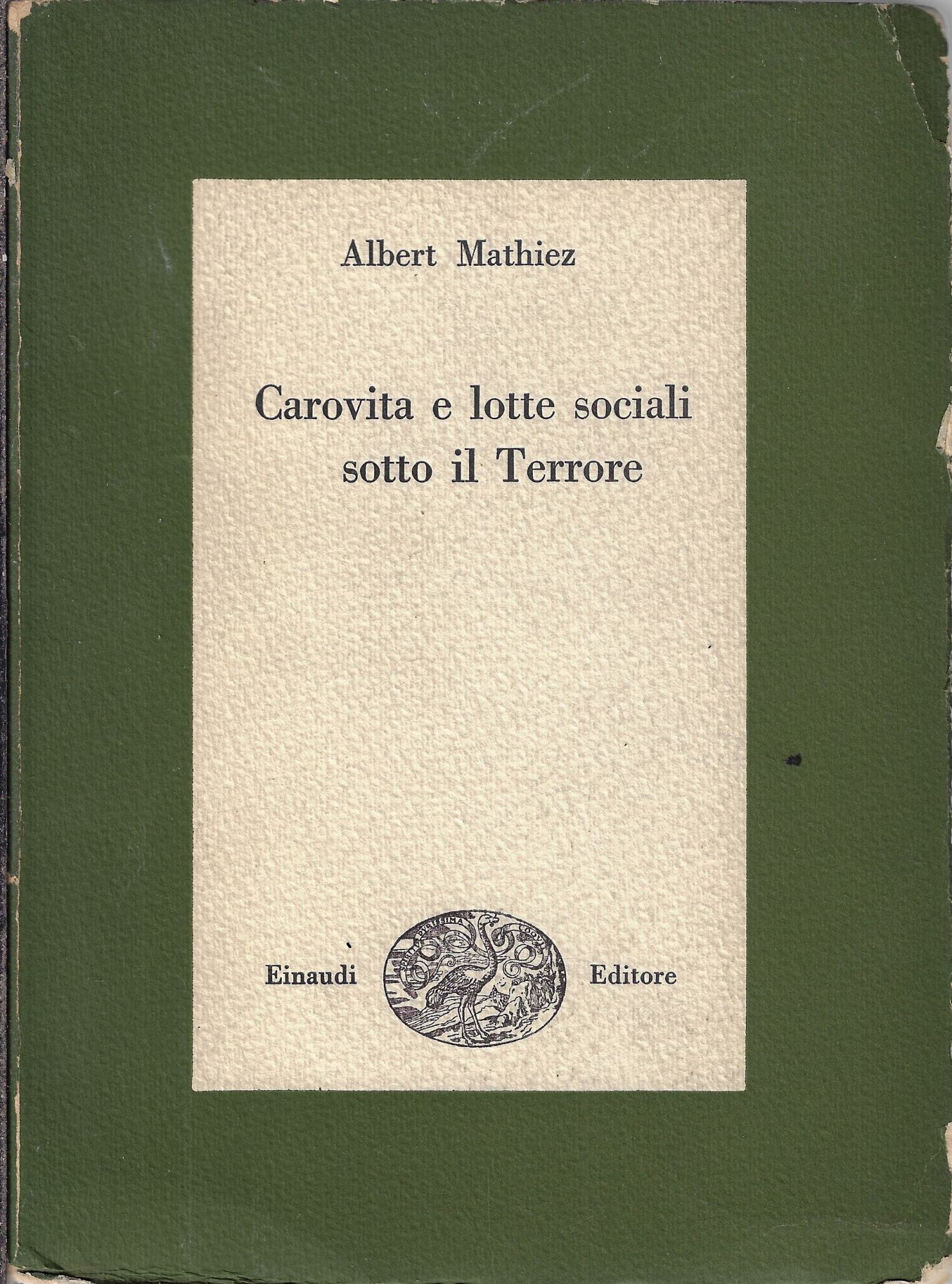 Carovita e lotte sociali sotto il Terrore