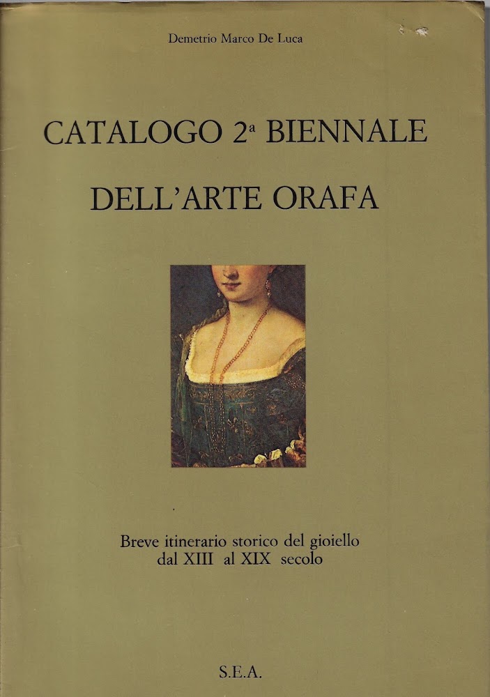 Catalogo 2 biennale dell'arte orafa : Breve itinerario storico del …