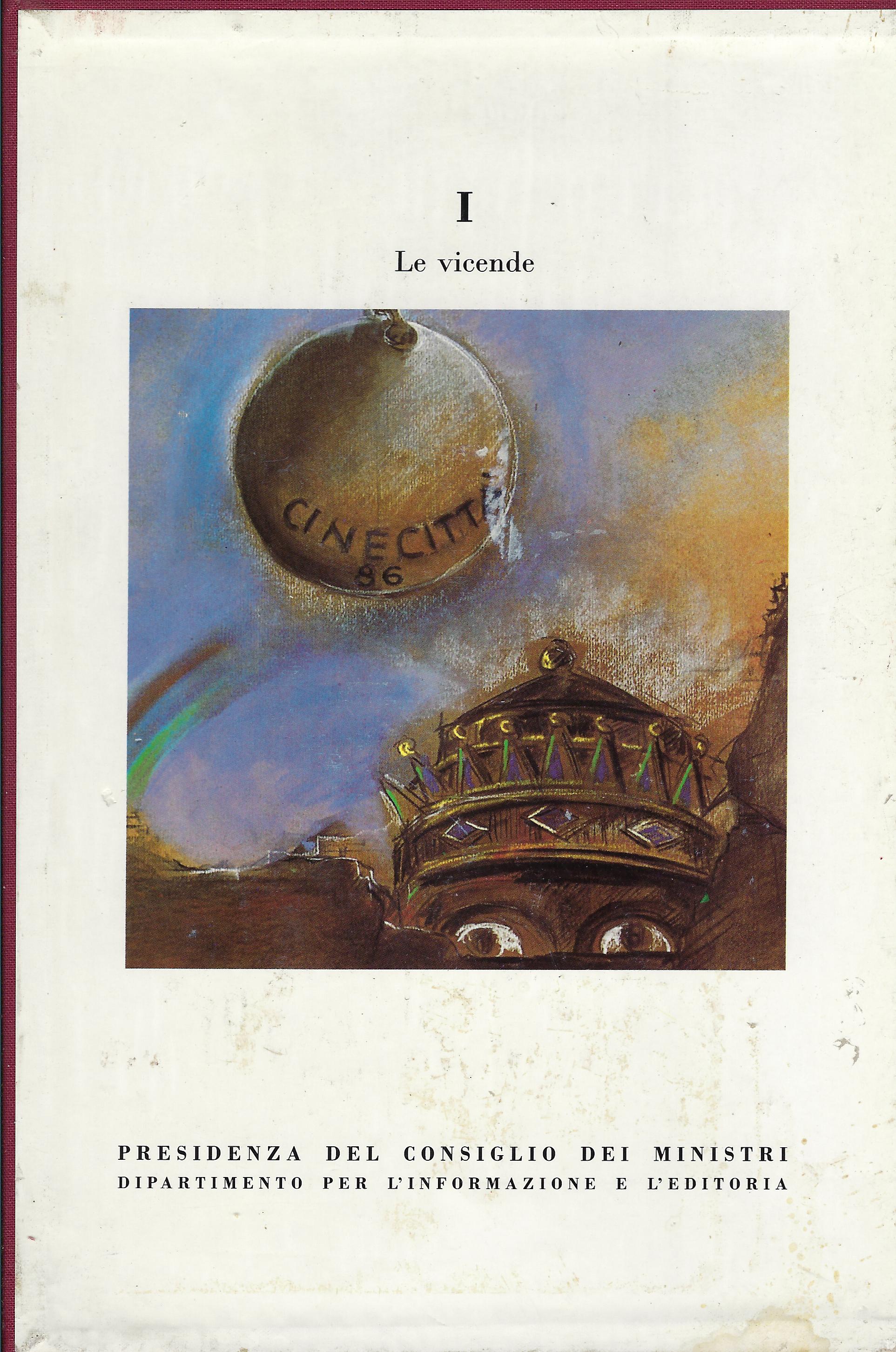 Cinecittà tra cronaca e storia : 1937-1989