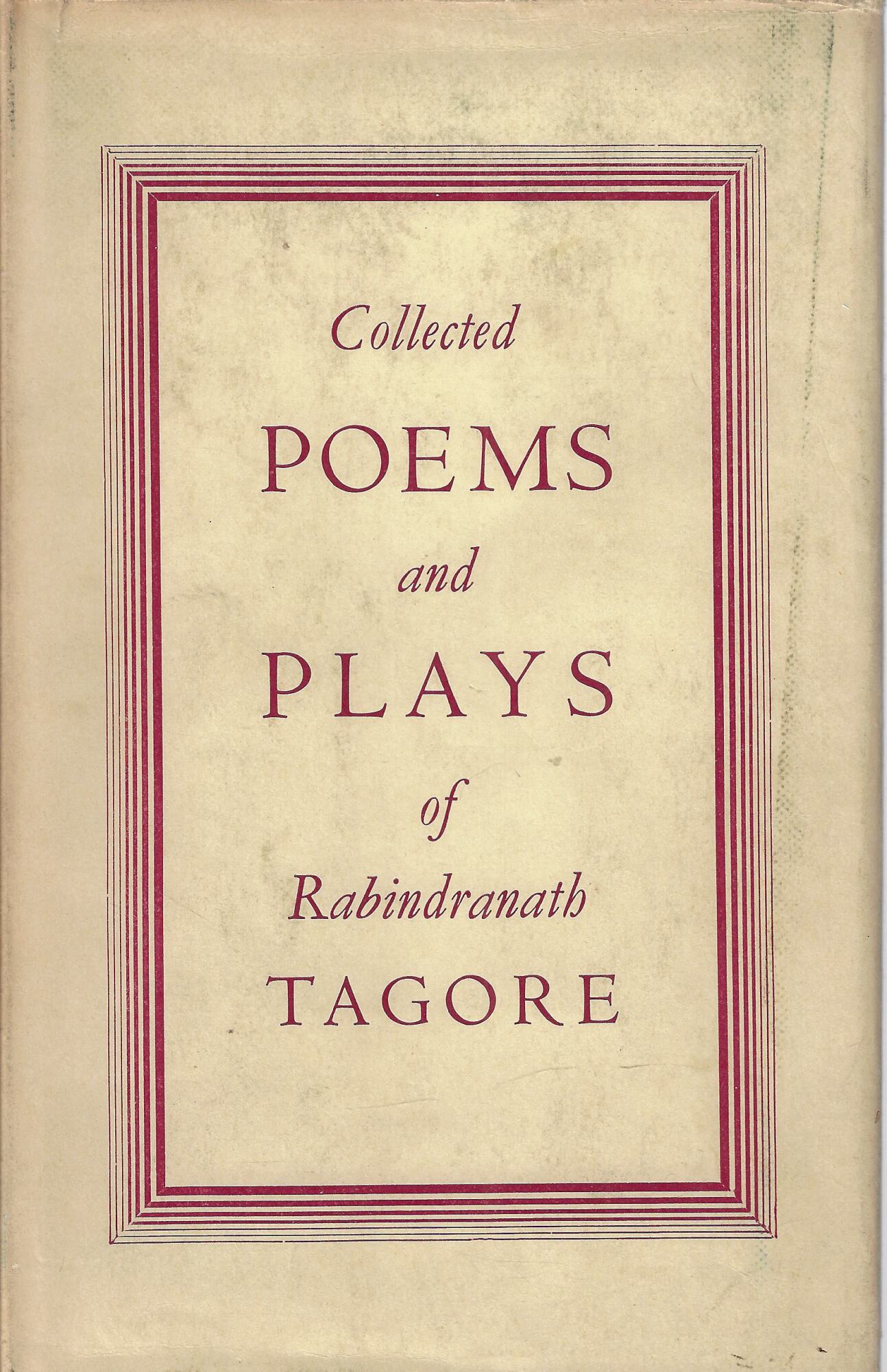 Collected poems and plays of Rabindranath Tagore