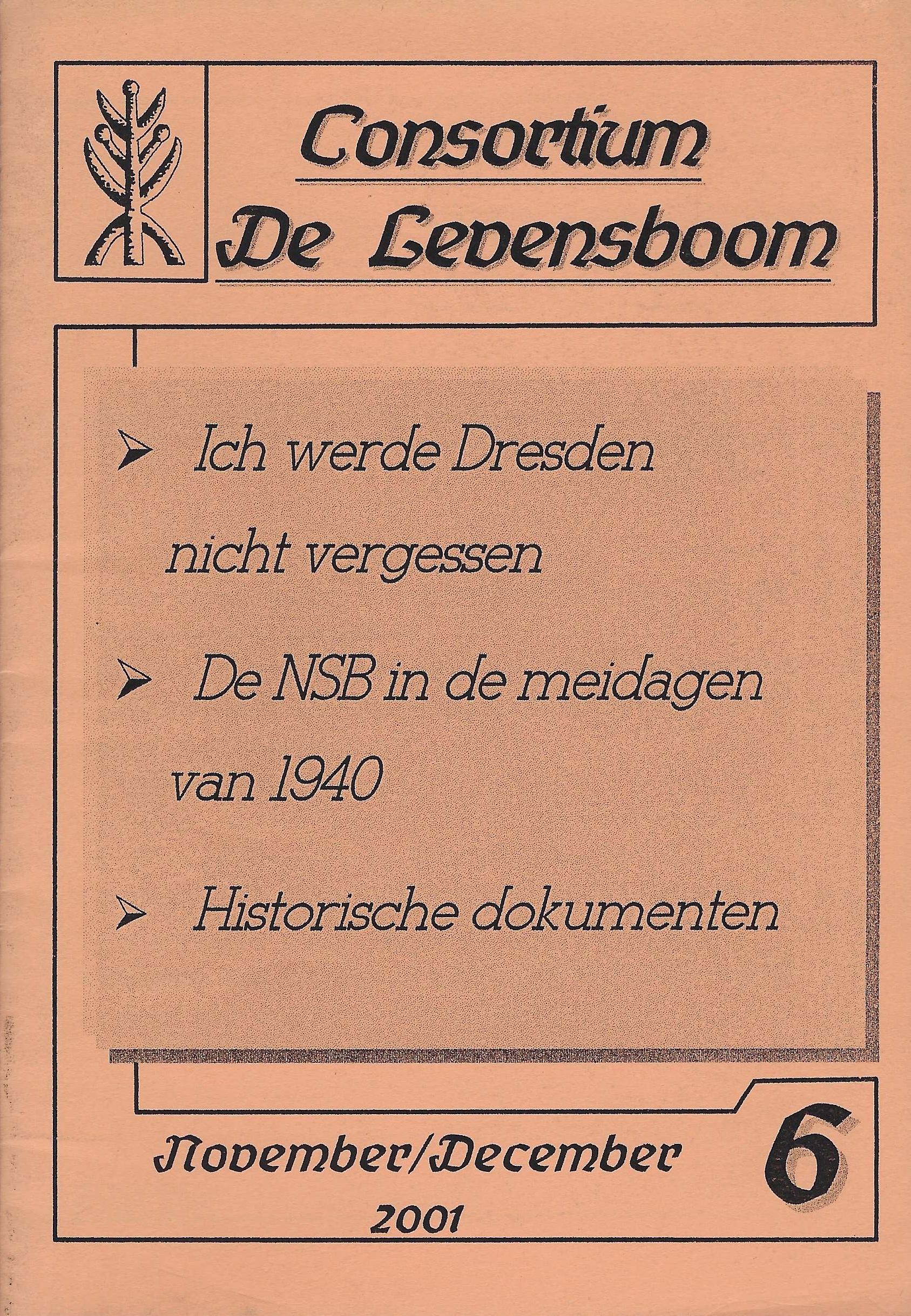 Consortium De Lebensboom, November/December, 2001