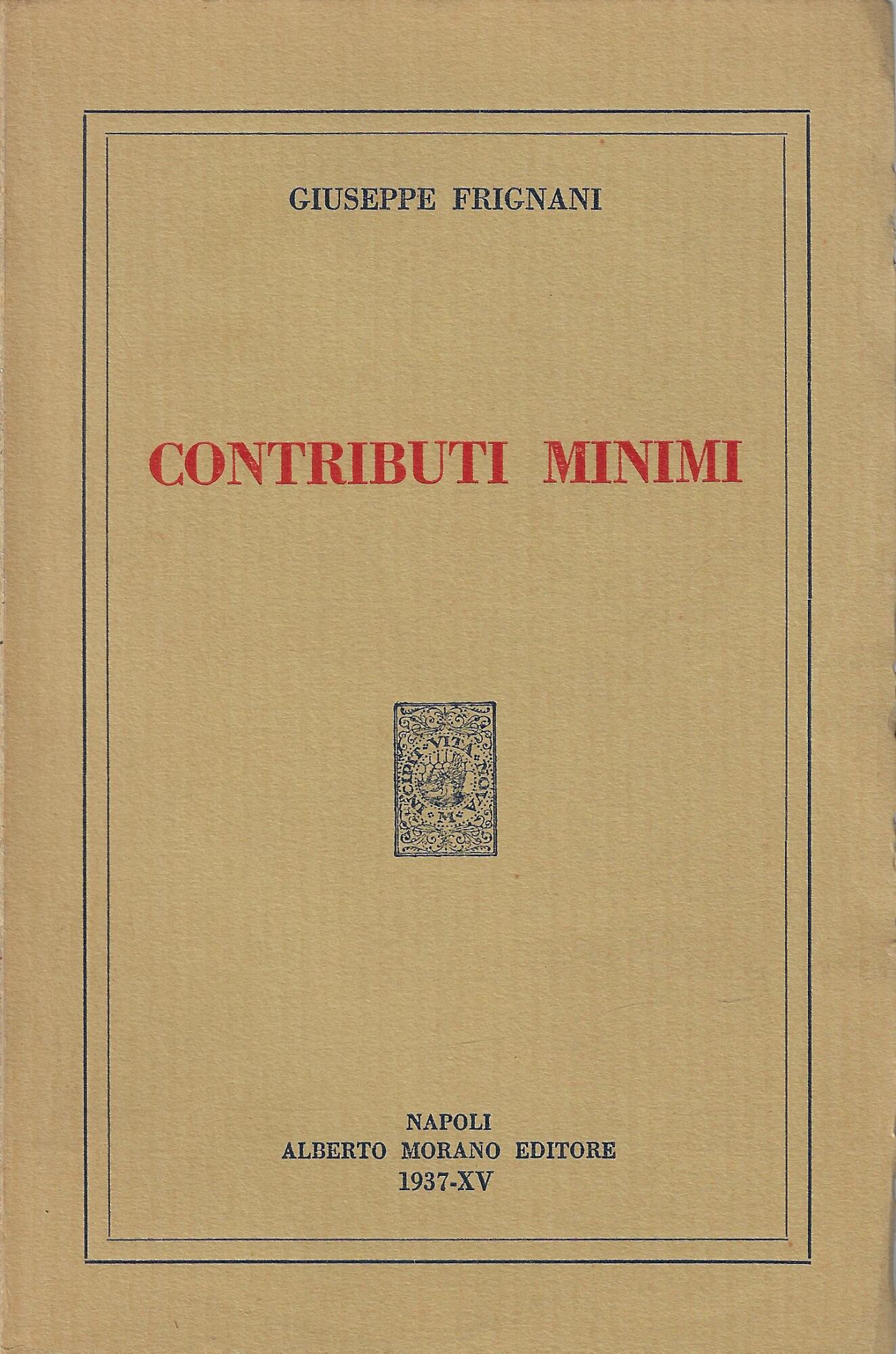 Contributi minimi