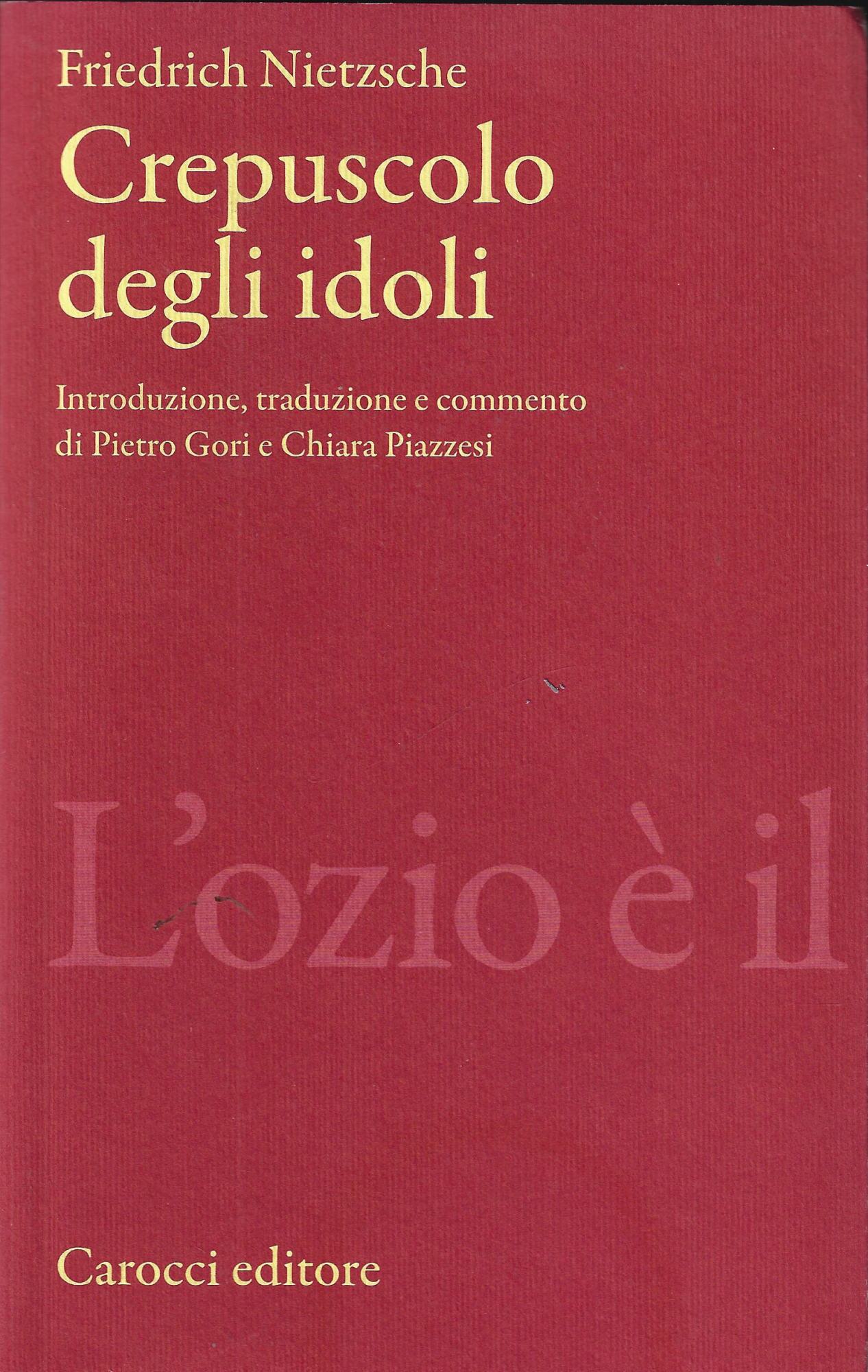 Crepuscolo degli idoli