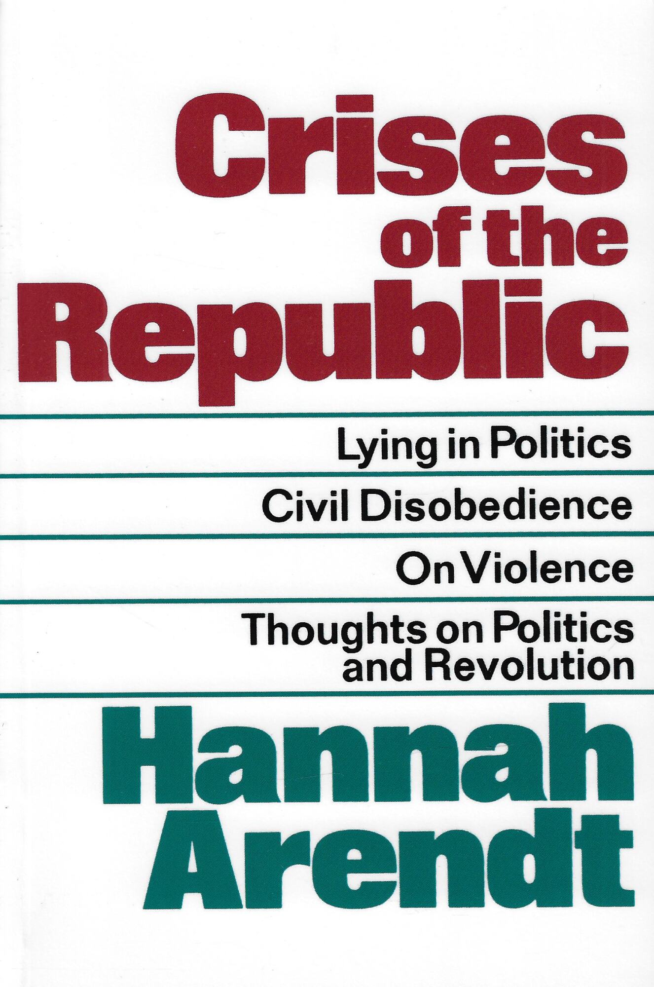 Crises Of The Republic