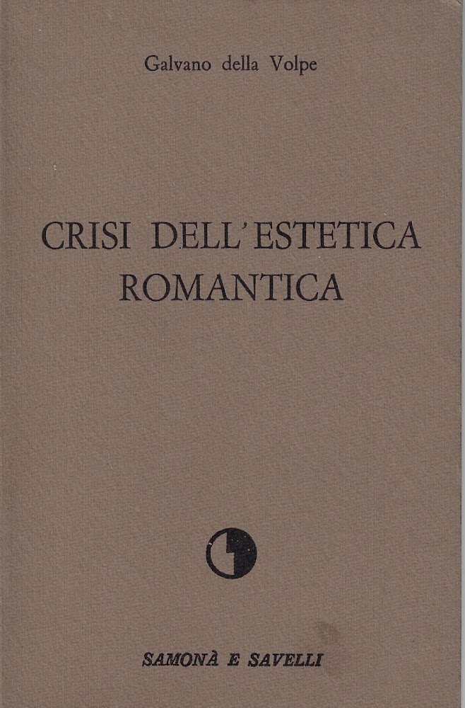 Crisi dell'estetica romantica