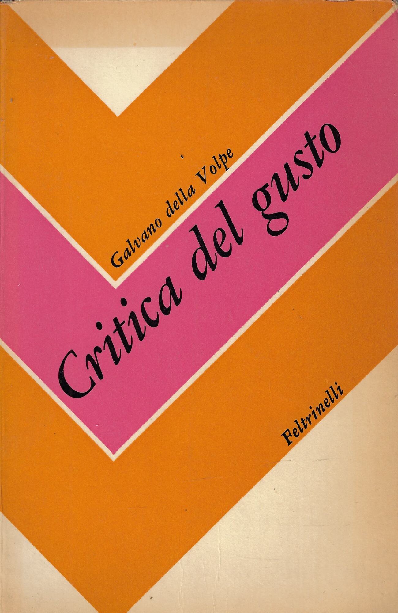 Critica del gusto