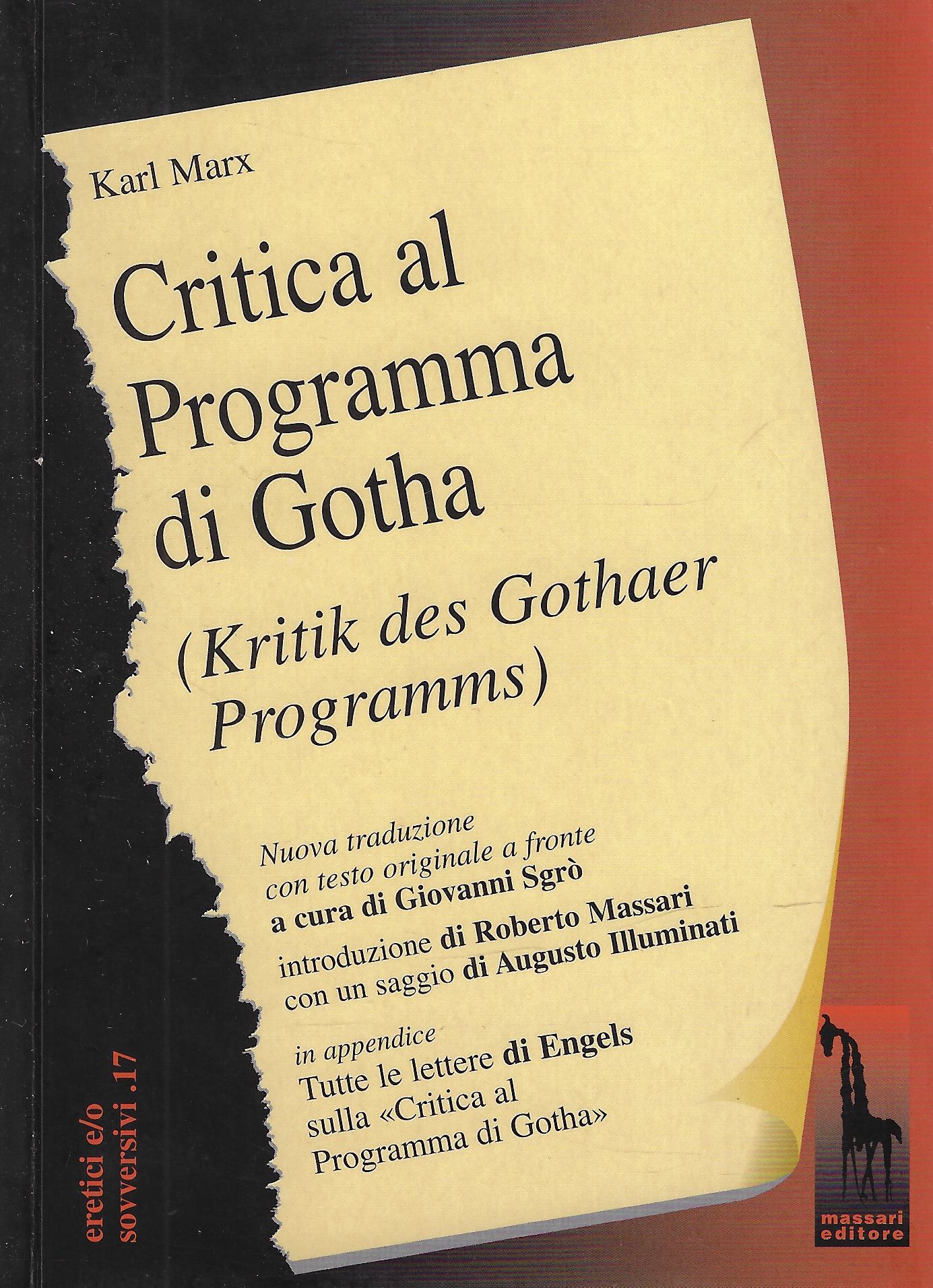 Critica del programma di Gotha. Testo tedesco a fronte