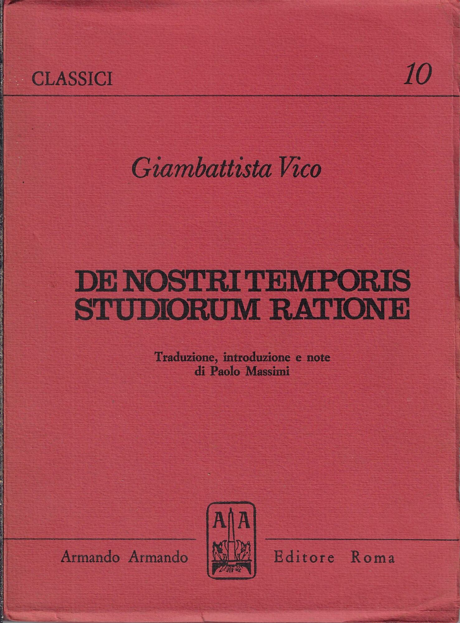 De nostri temporis studiorum ratione