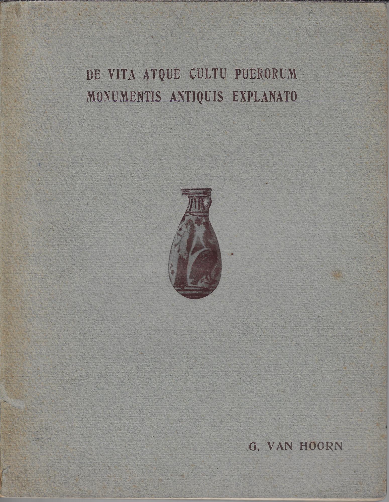 De vita atque cultu puerorum monumentis antiquis explanato