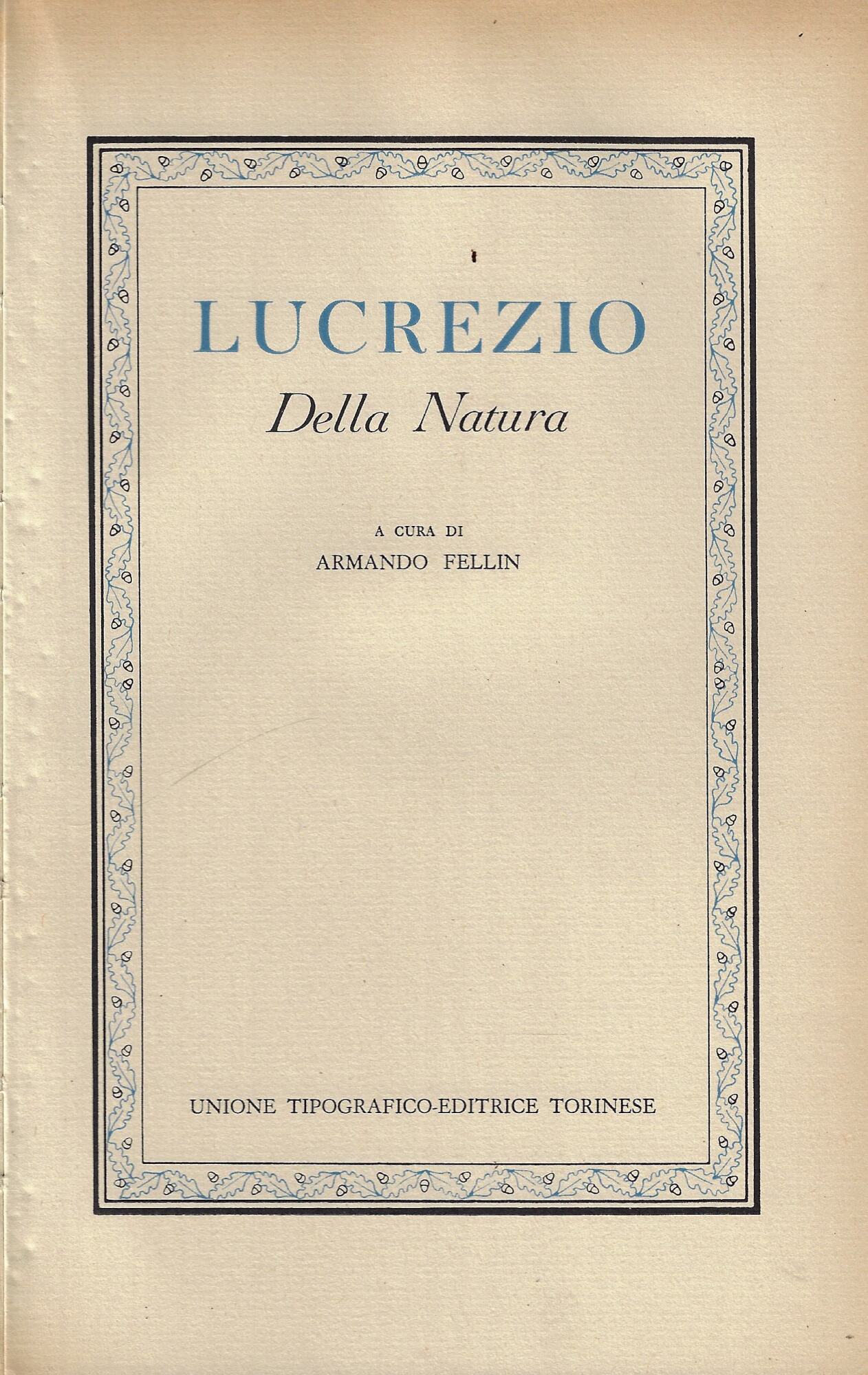 Della Natura