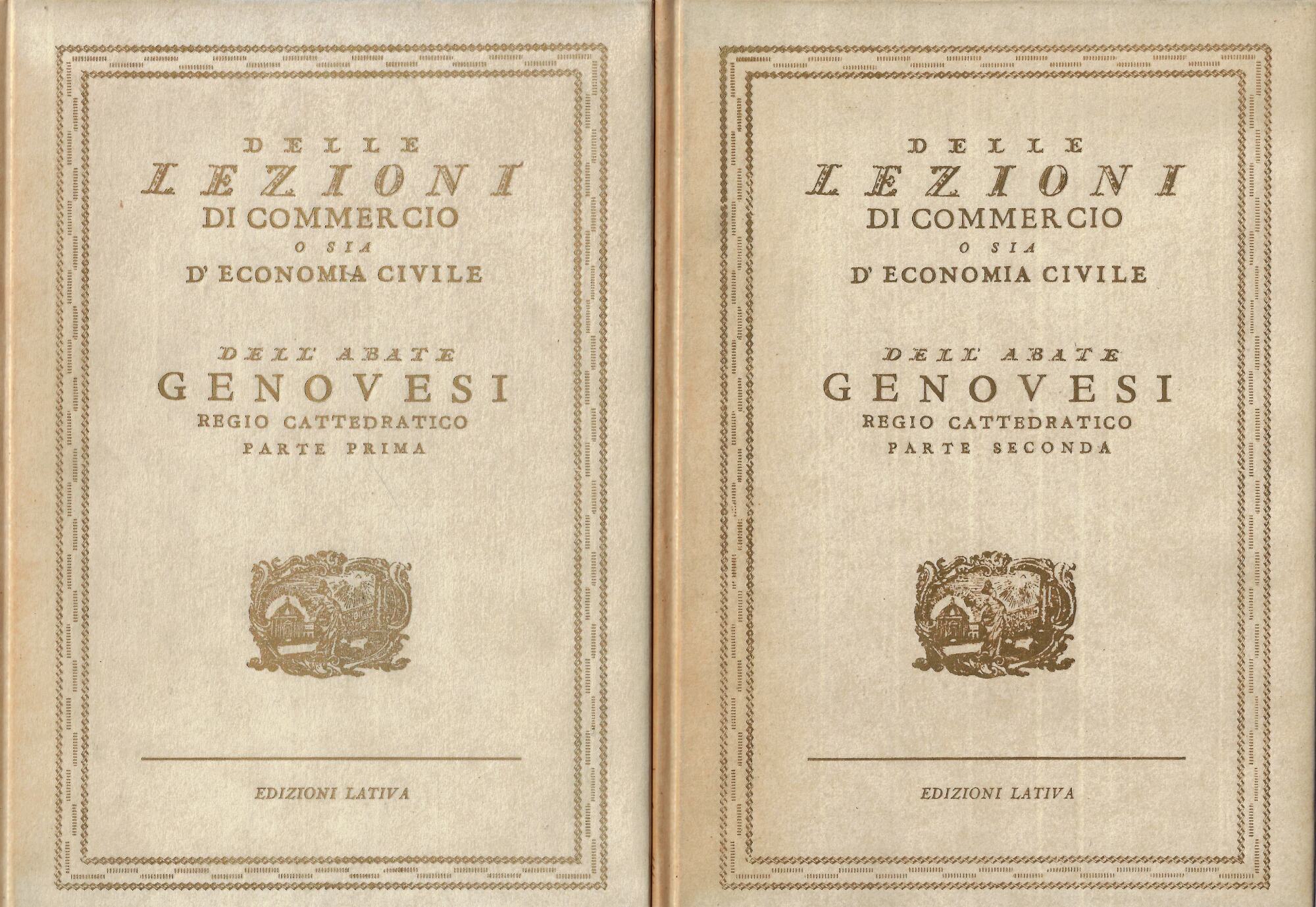 Delle lezioni di commercio o sia d'economia civile da leggersi …