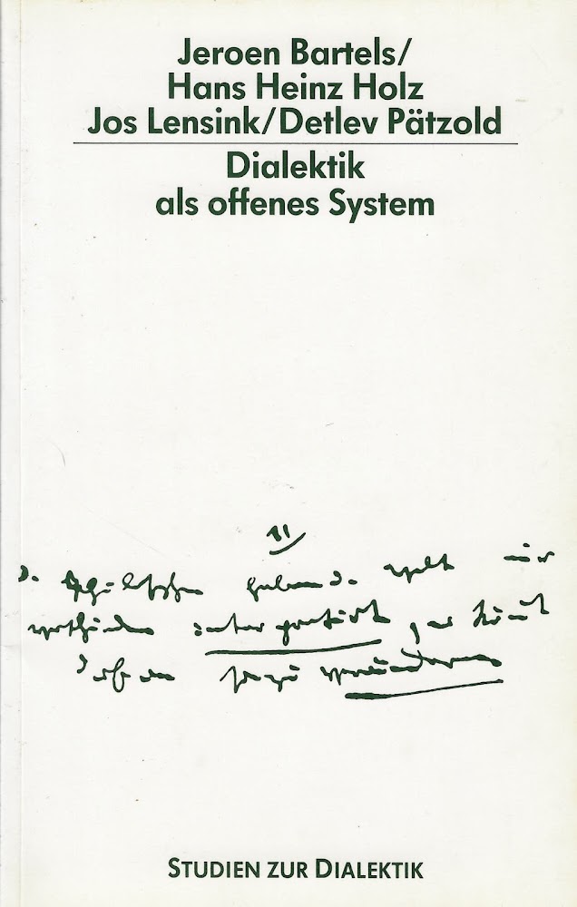Dialektik als offenes system