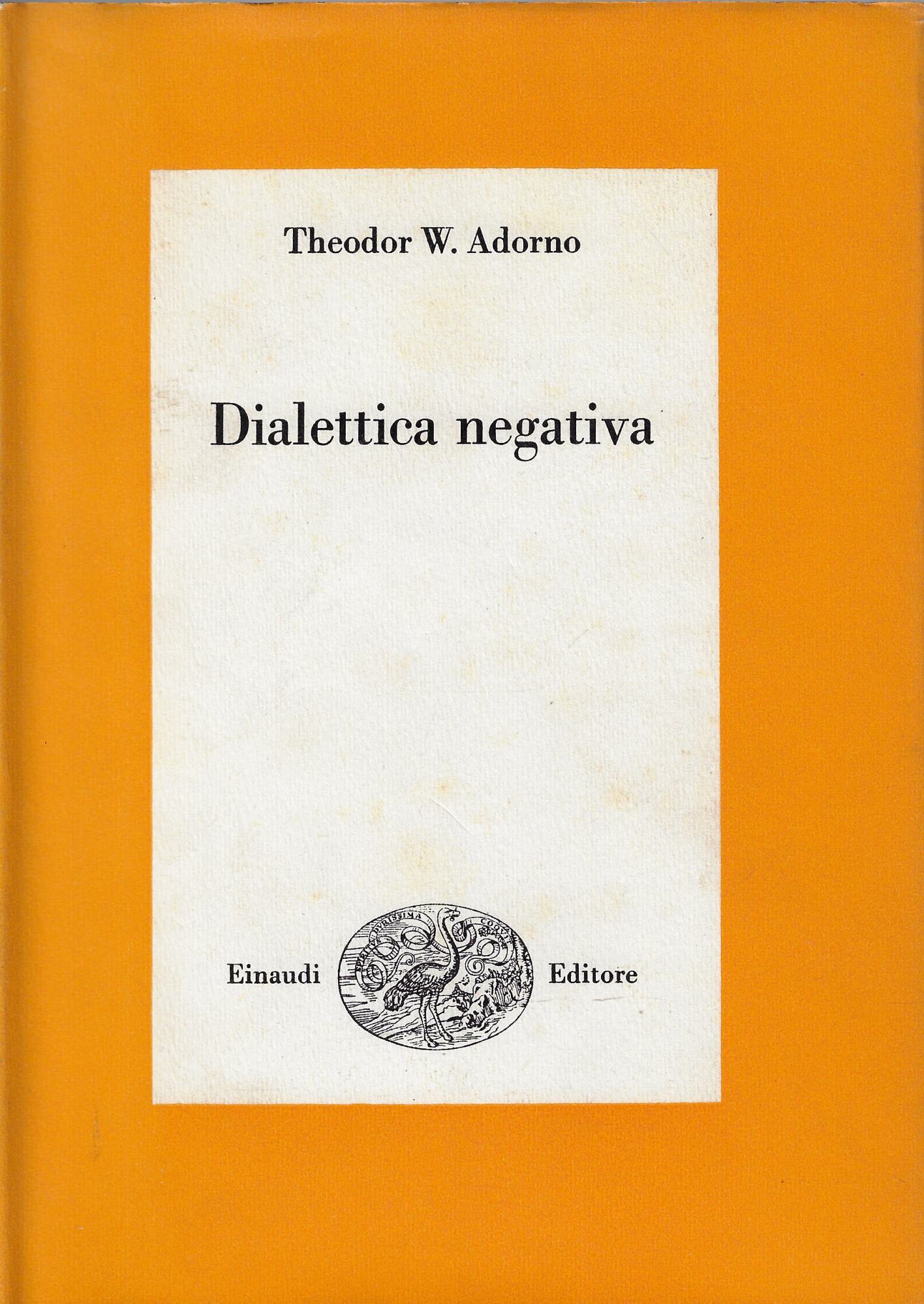 Dialettica negativa