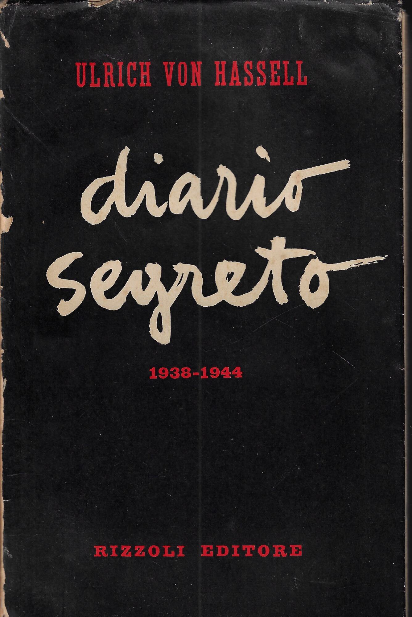 Diario segreto, 1938-1944