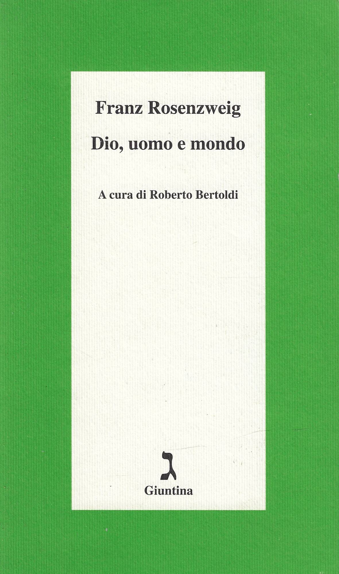 Dio, uomo e mondo