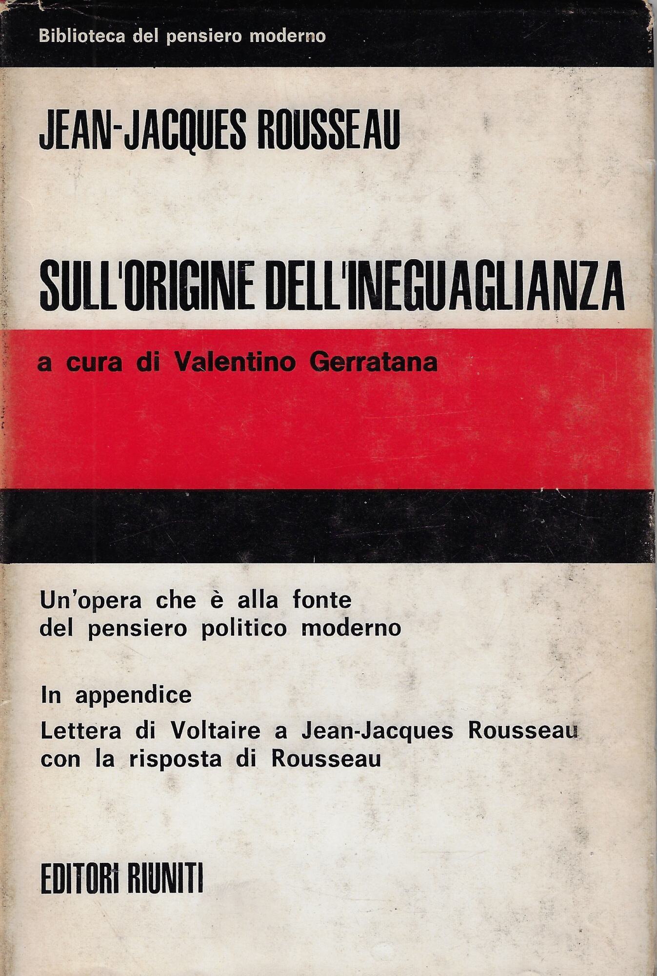 Discorso sull'origine e i fondamenti dell'ineguaglianza tra gli uomini