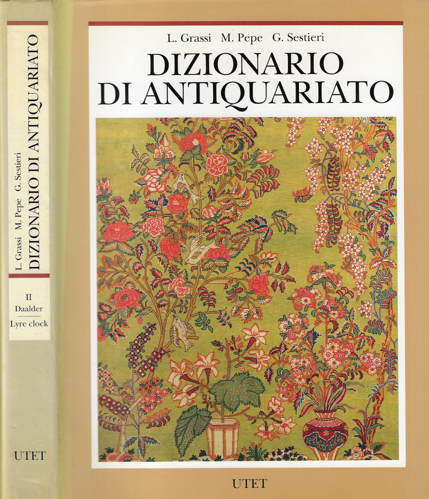 Dizionario di antiquariato (volume secondo)