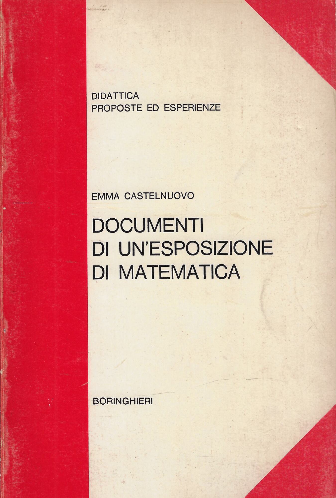 Documenti di un'esposizione di matematica