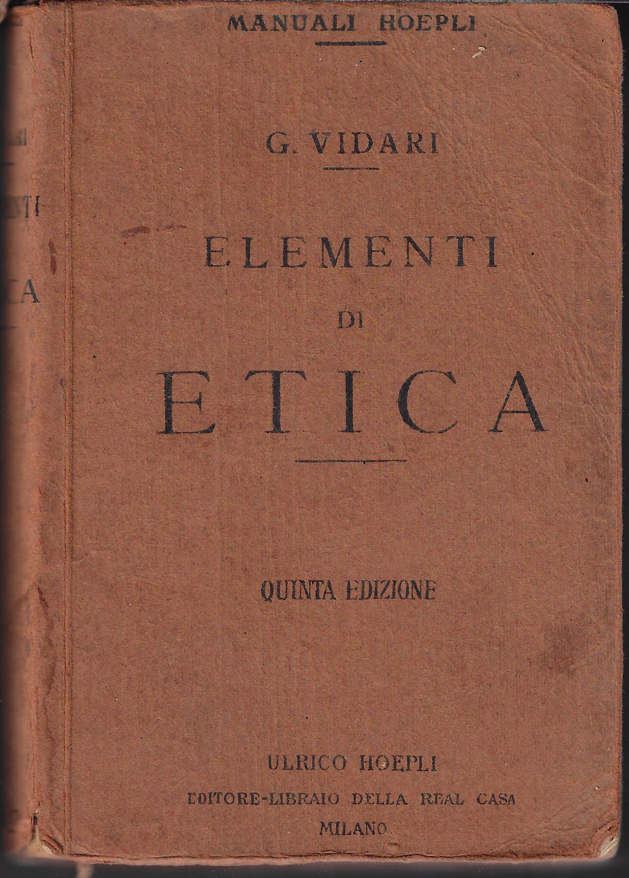 Elementi di etica