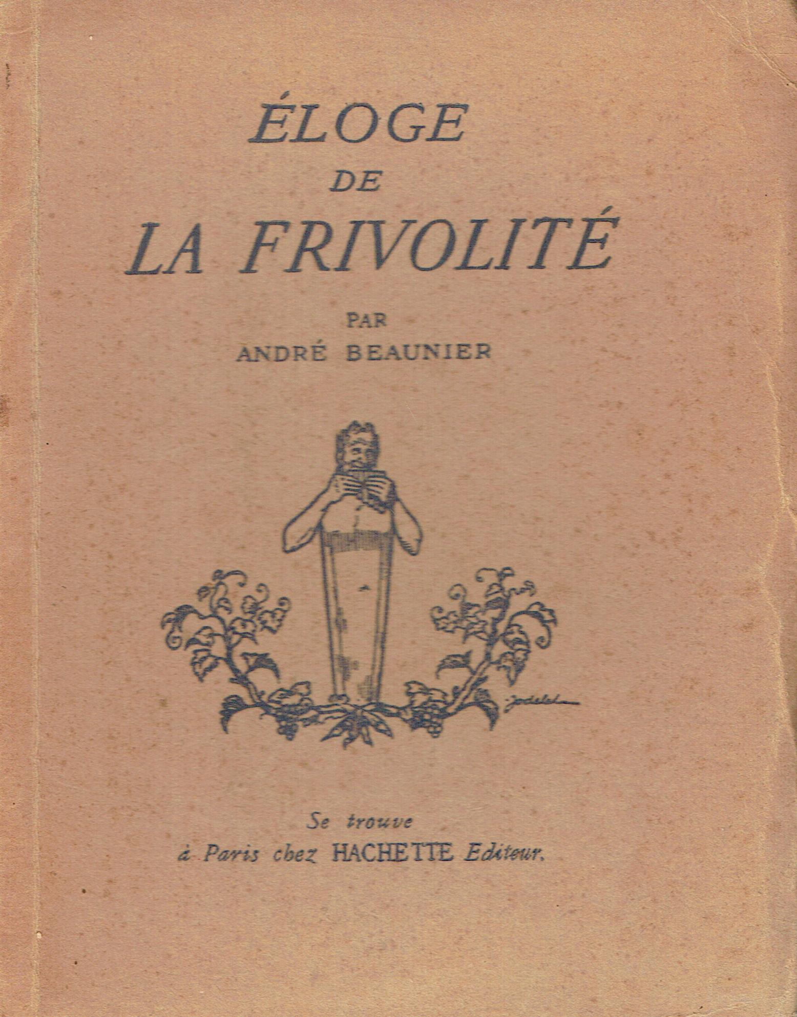 Eloge de la frivolité