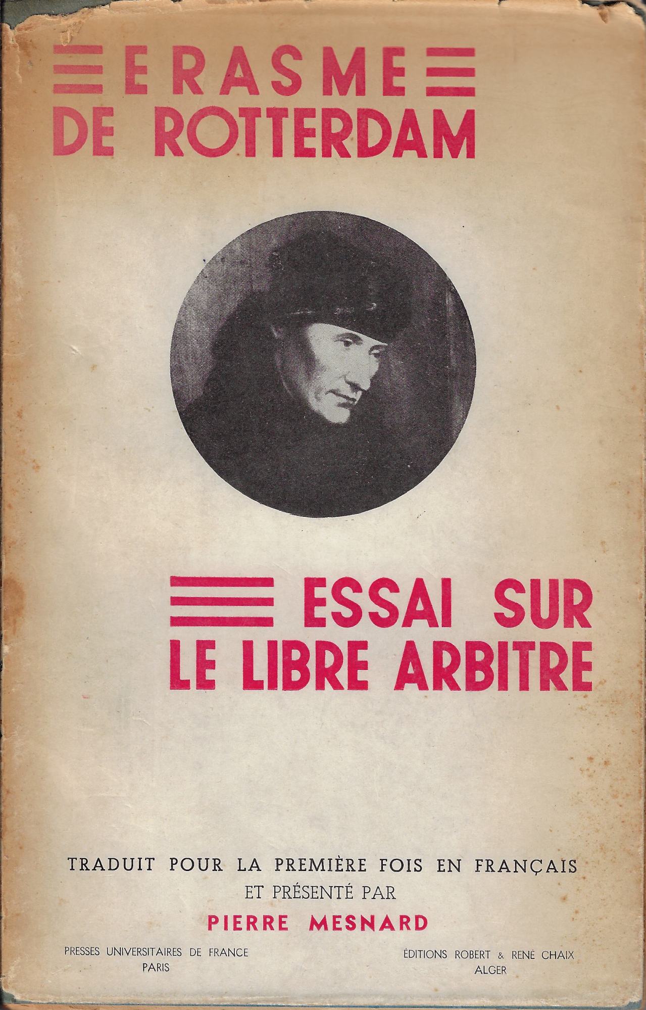 Essai sur le libre arbitre
