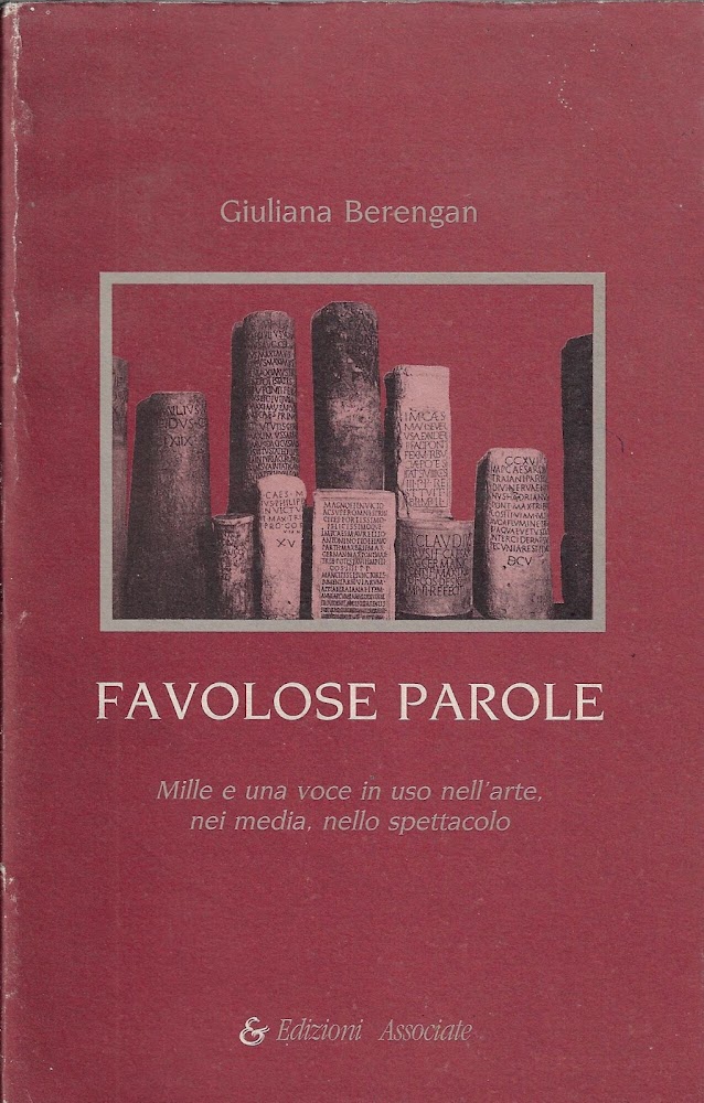 Favolose parole : mille e una voce in uso nell'arte, …