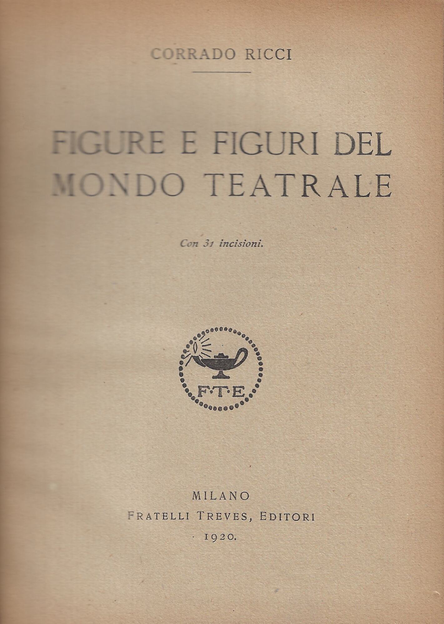 Figure e figuri del mondo teatrale
