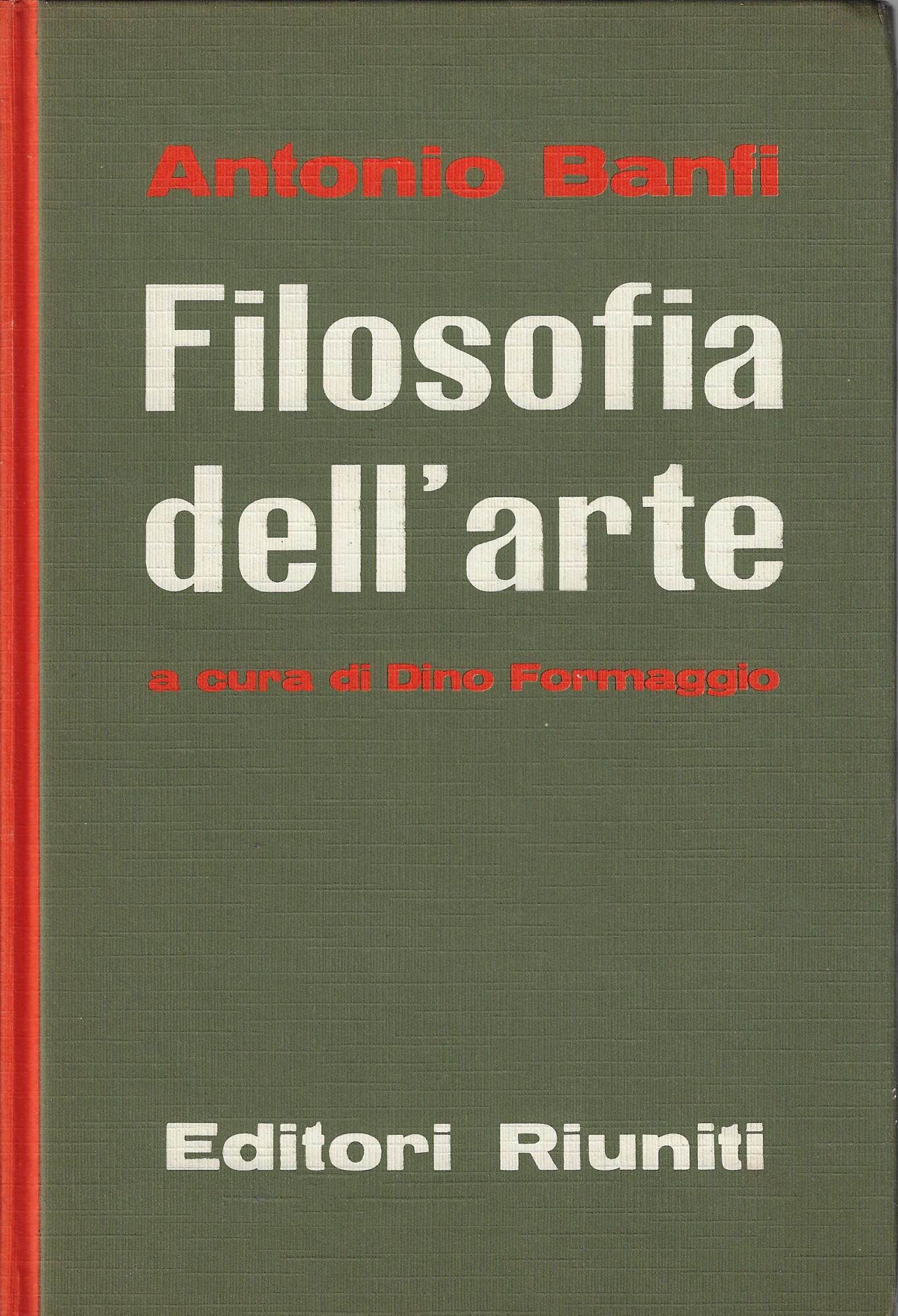 Filosofia dell'arte