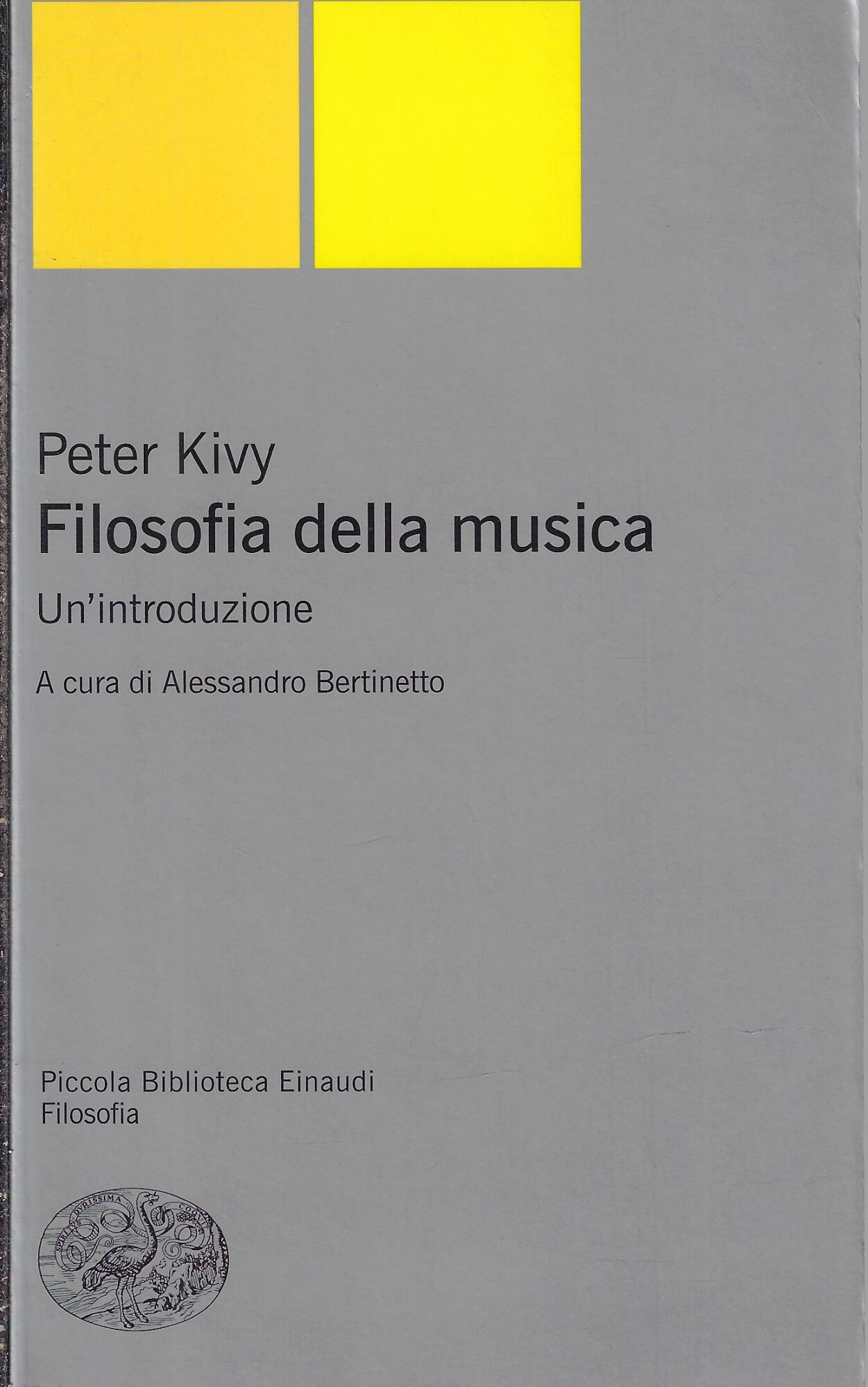 Filosofia della musica : un'introduzione