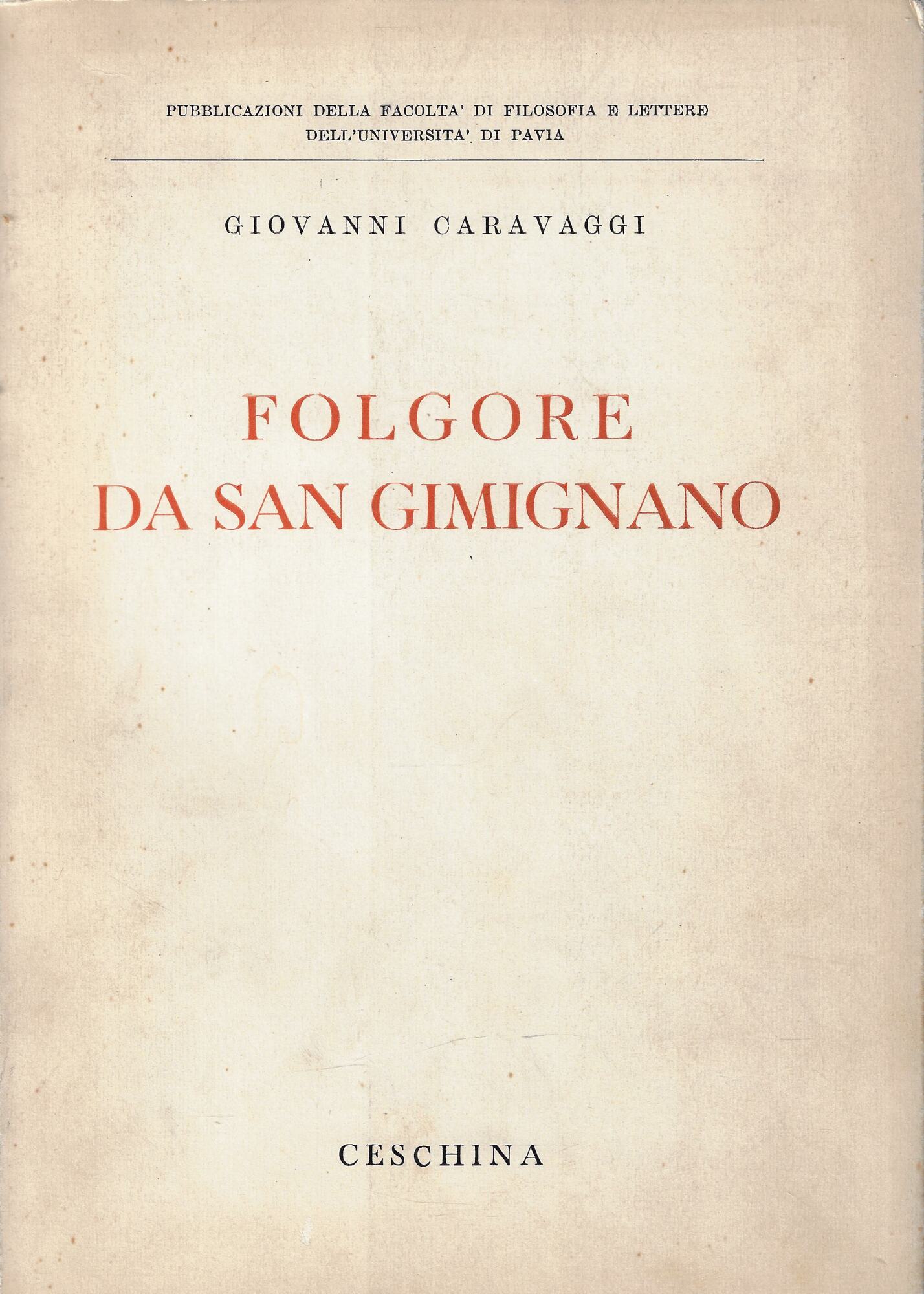 Folgore da San Giminiano