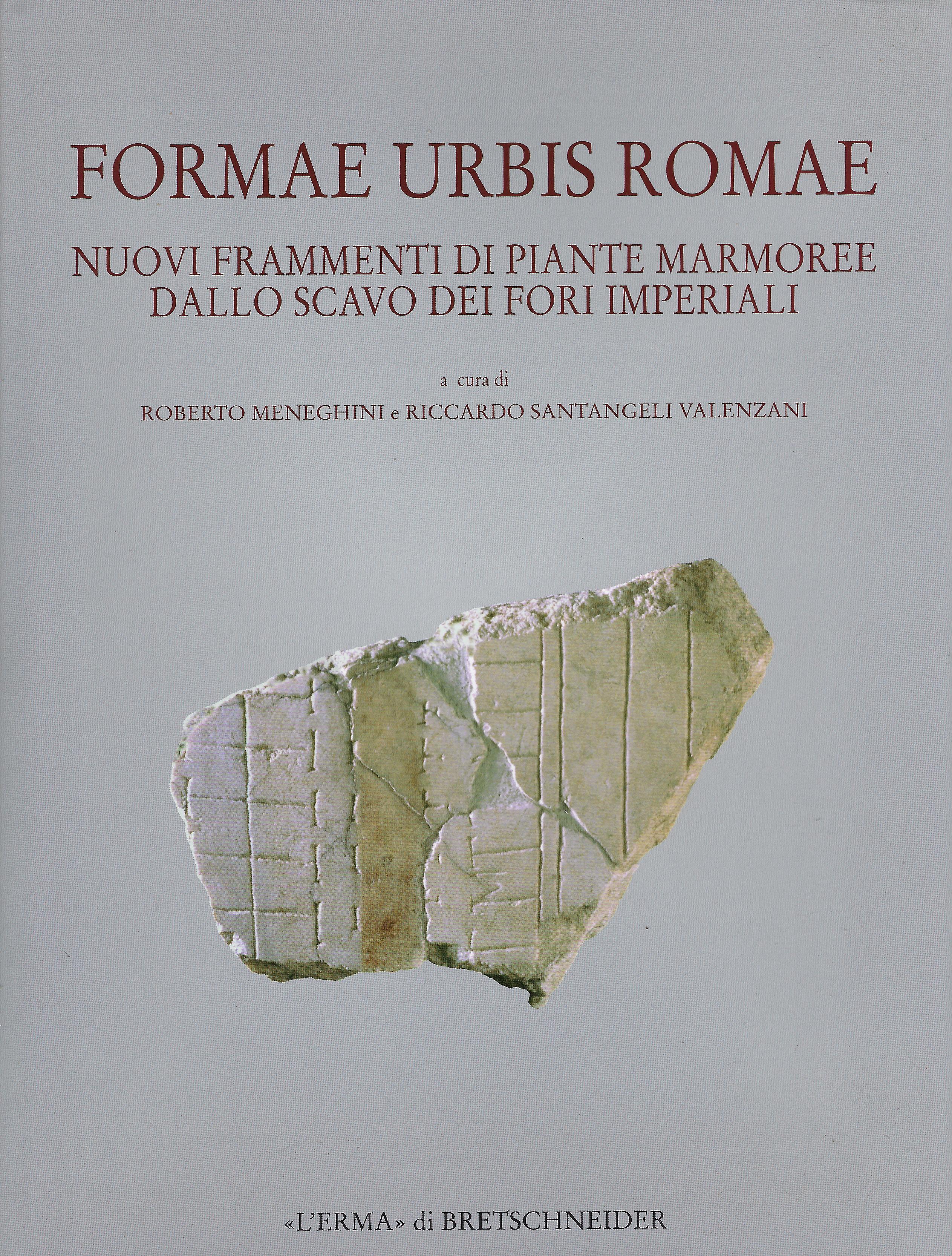 Formae Urbis Romae : nuovi frammenti di piante marmoree dallo …