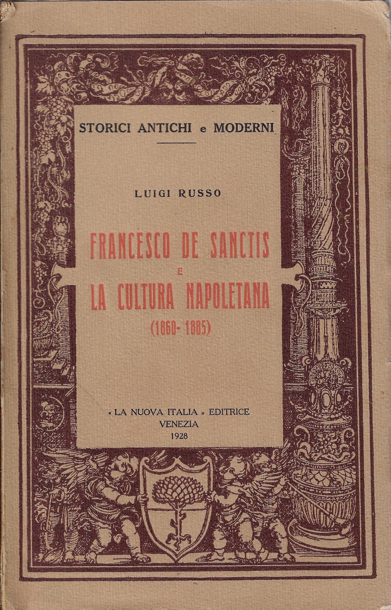 Francesco De Sanctis e la cultura napoletana (1860-1885)
