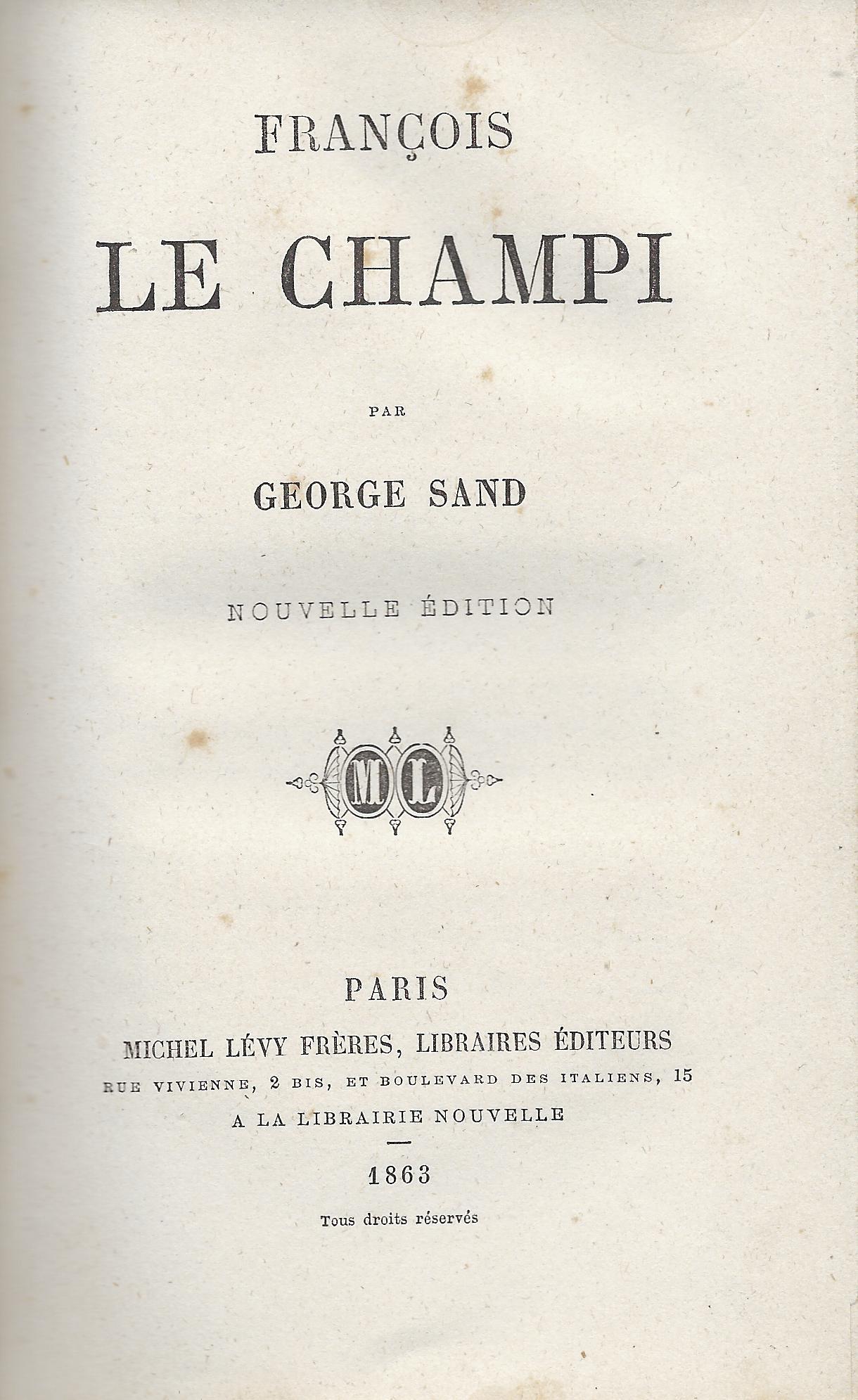 François le champi
