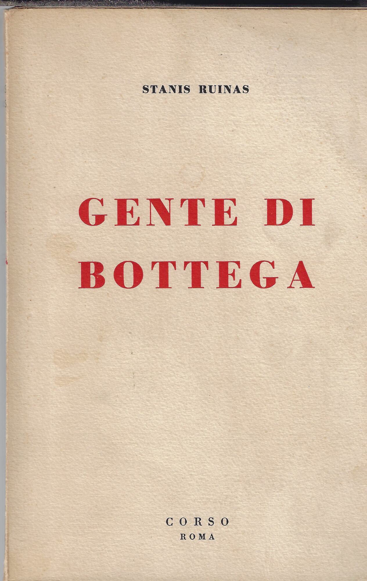 Gente di bottega